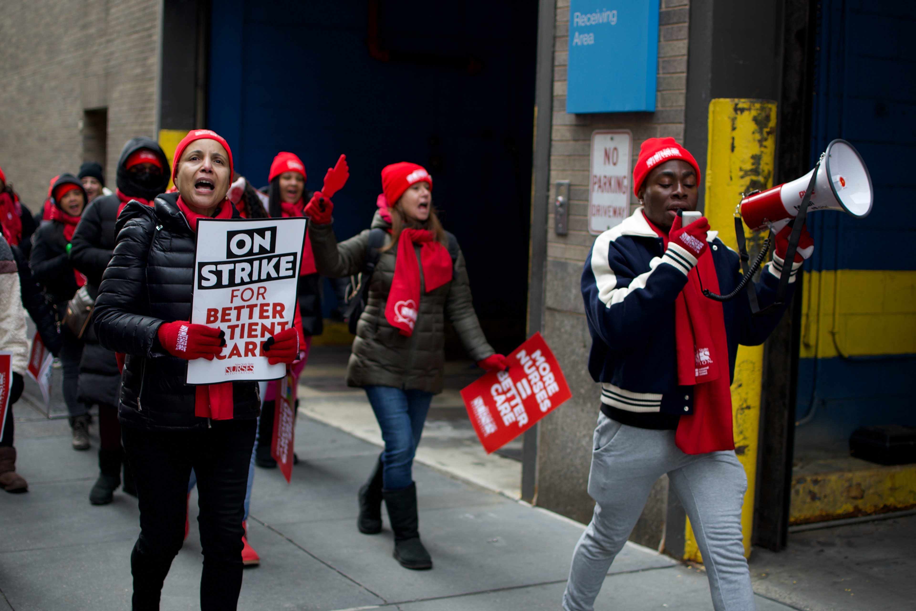 Mount Sinai Nurses Strike, Manhattan (2023)