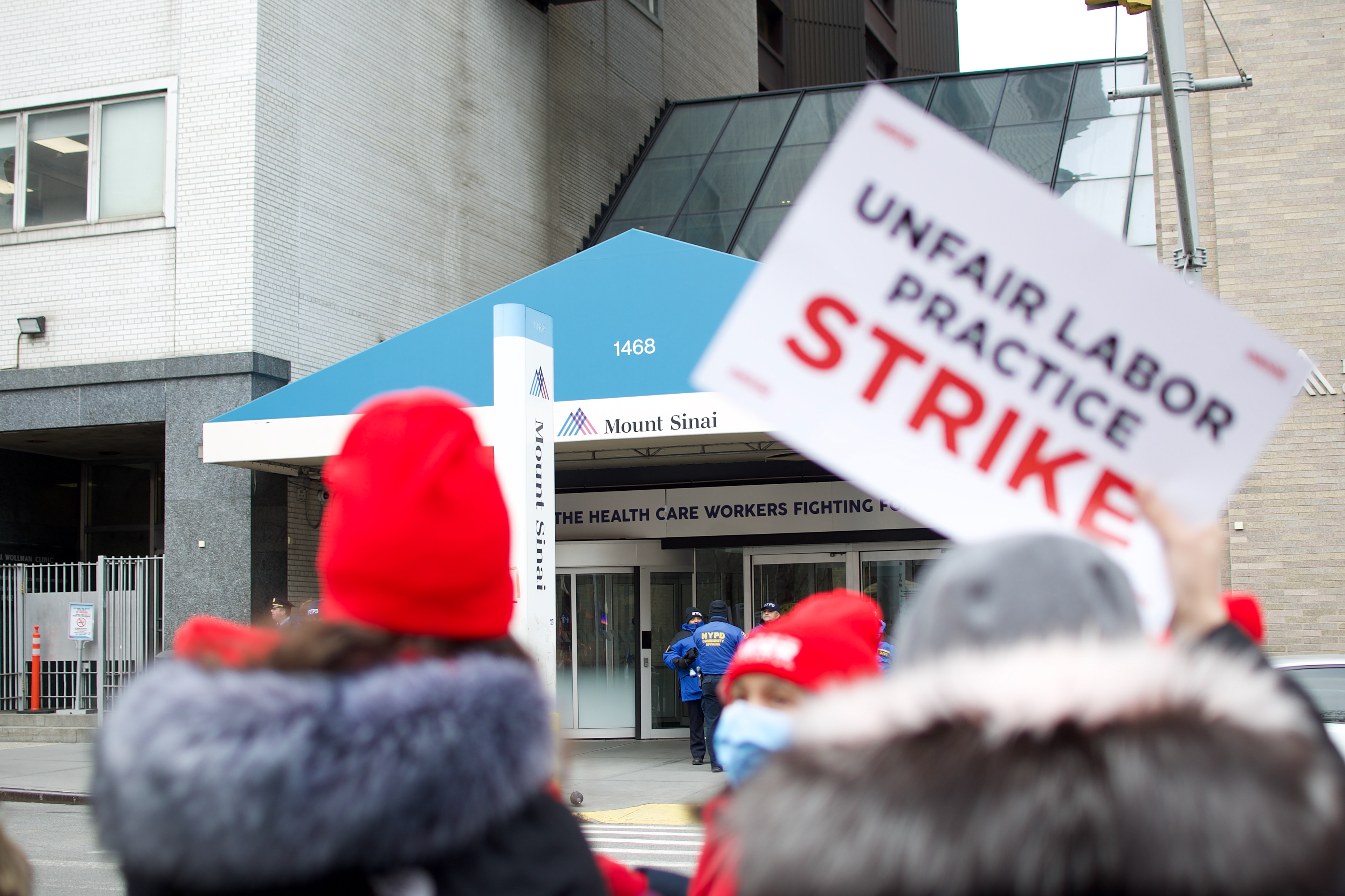 Mount Sinai Nurses Strike, Manhattan (2023)
