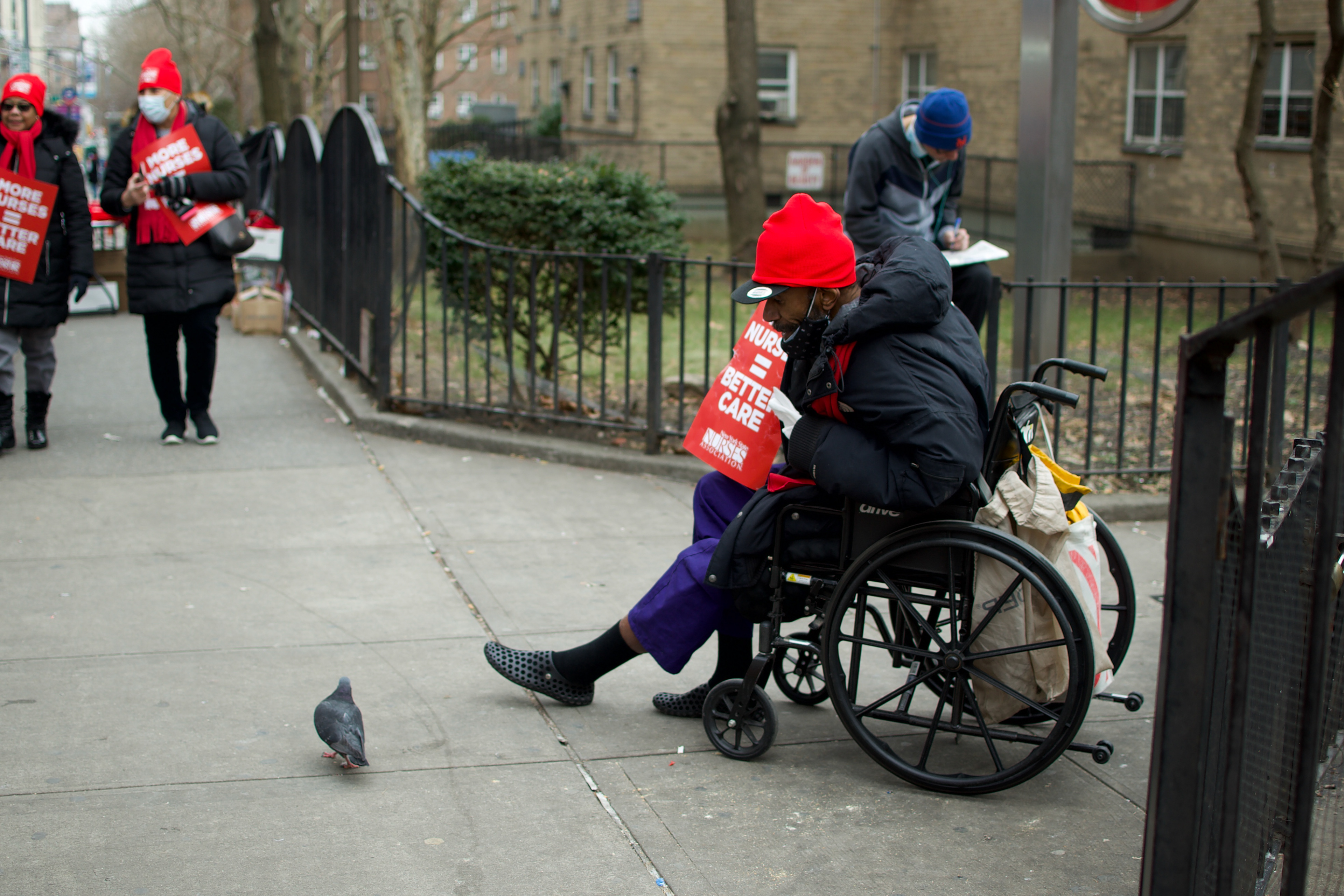 Mount Sinai Nurses Strike, Manhattan (2023)