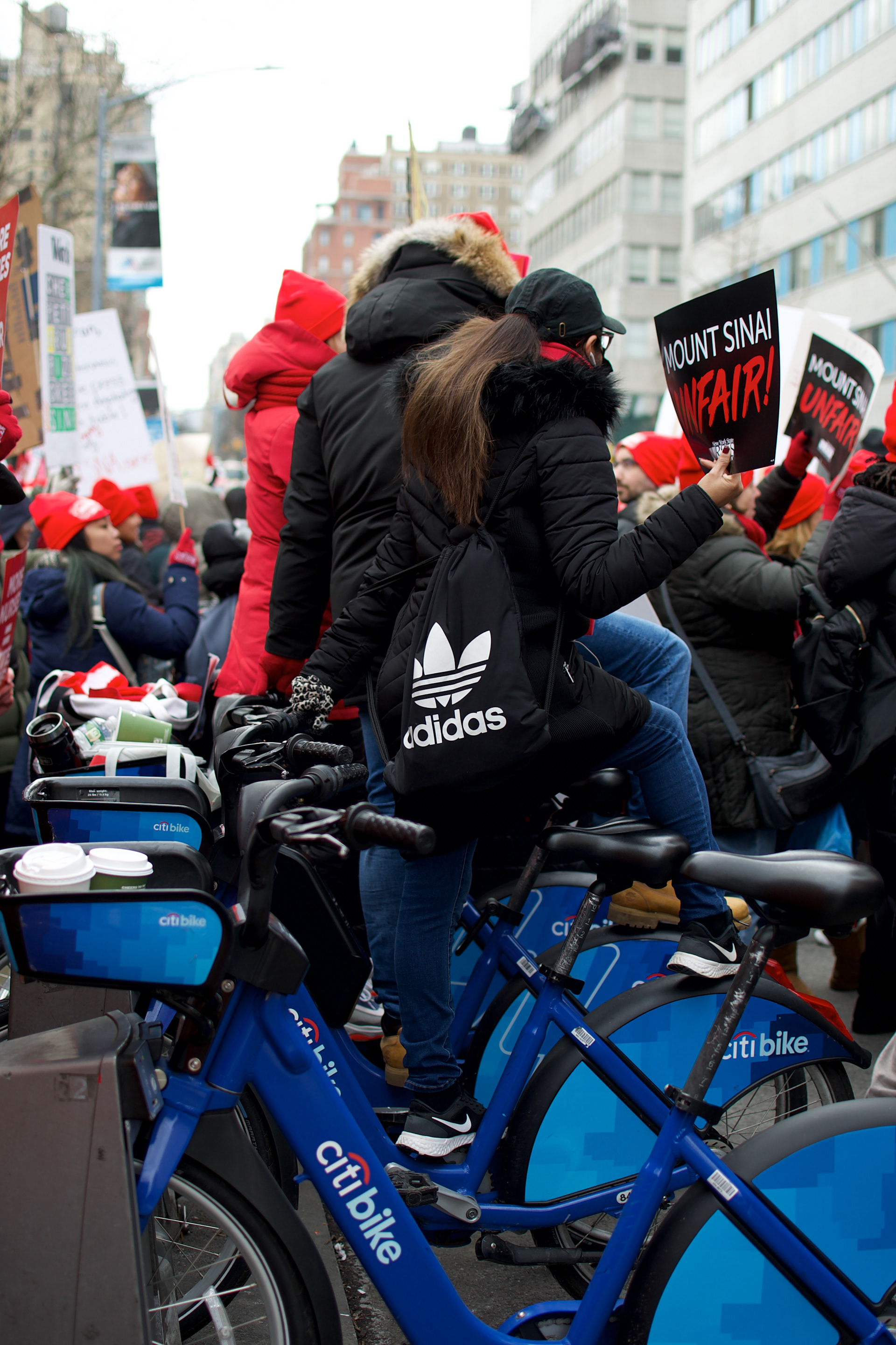 Mount Sinai Nurses Strike, Manhattan (2023)