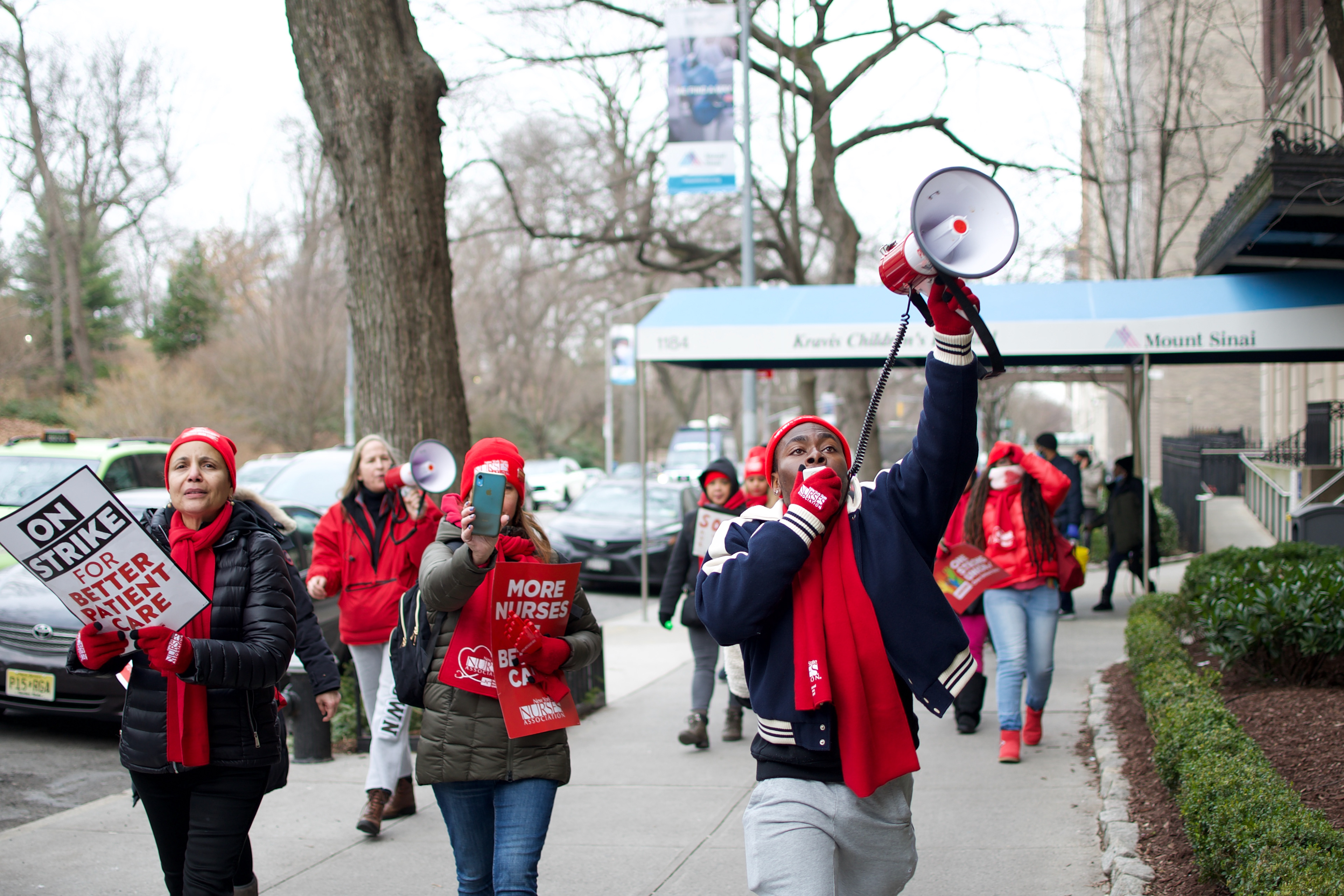 Mount Sinai Nurses Strike, Manhattan (2023)