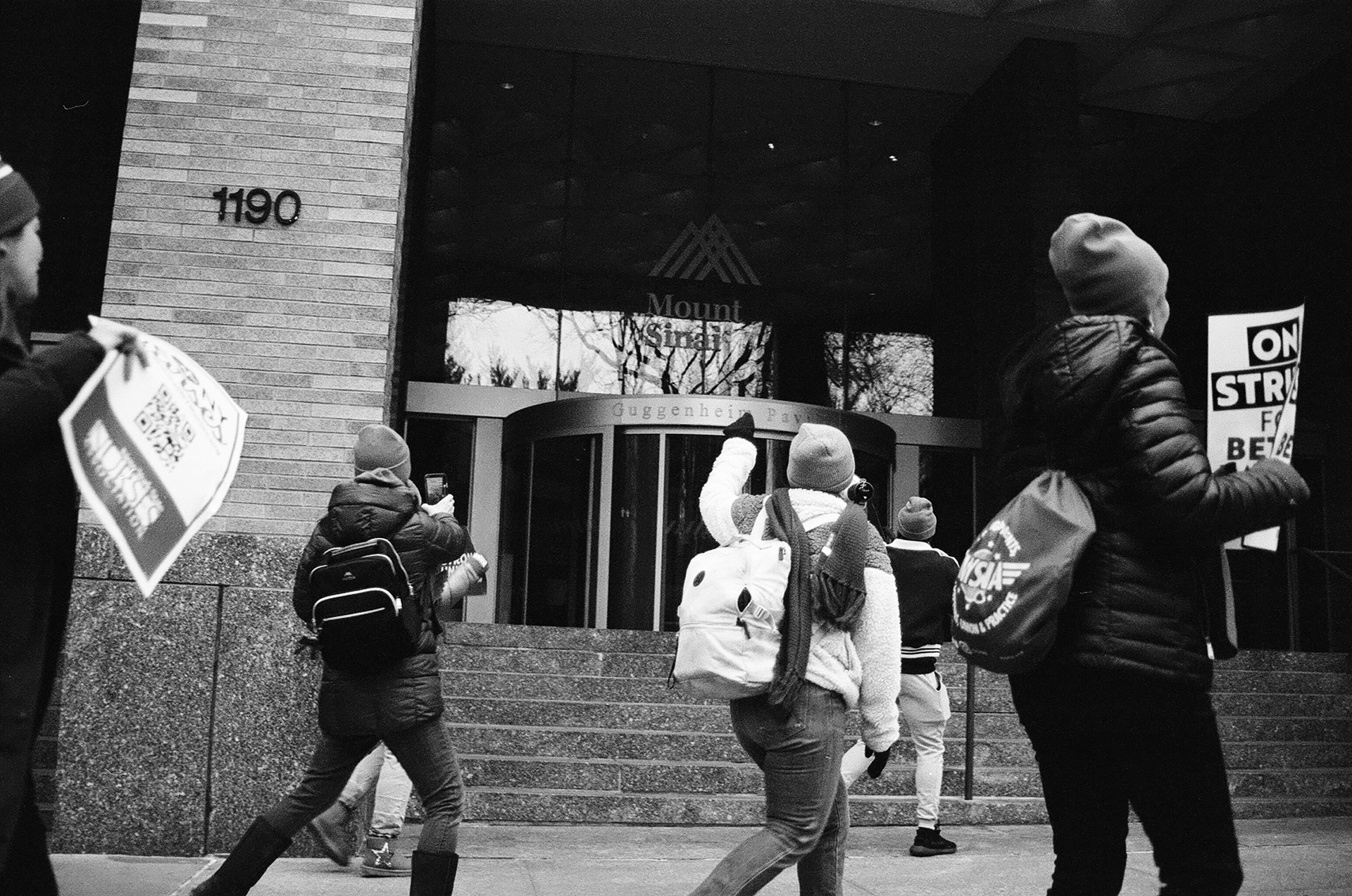 Mount Sinai Nurses Strike, Manhattan (2023)