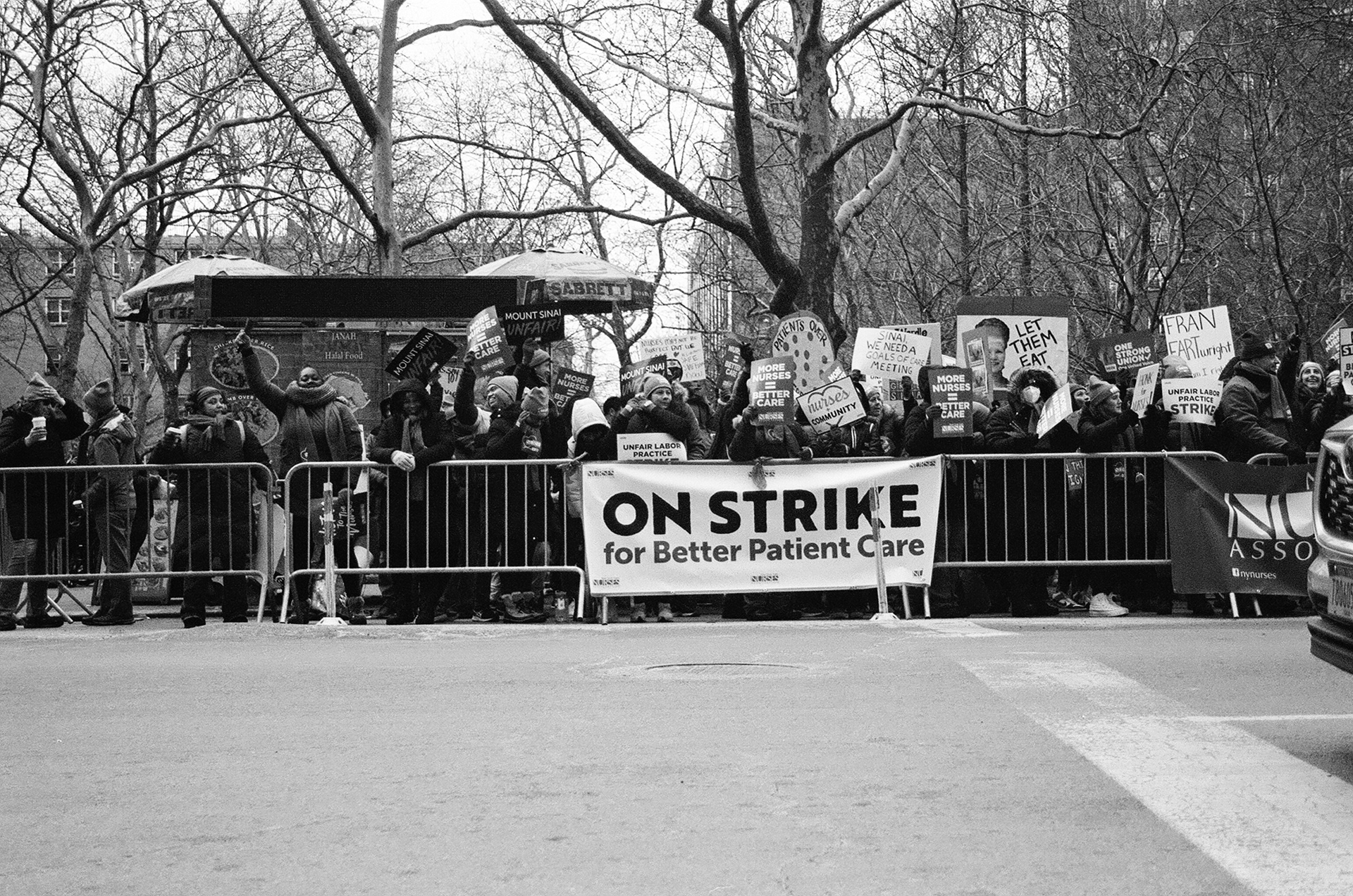 Mount Sinai Nurses Strike, Manhattan (2023)