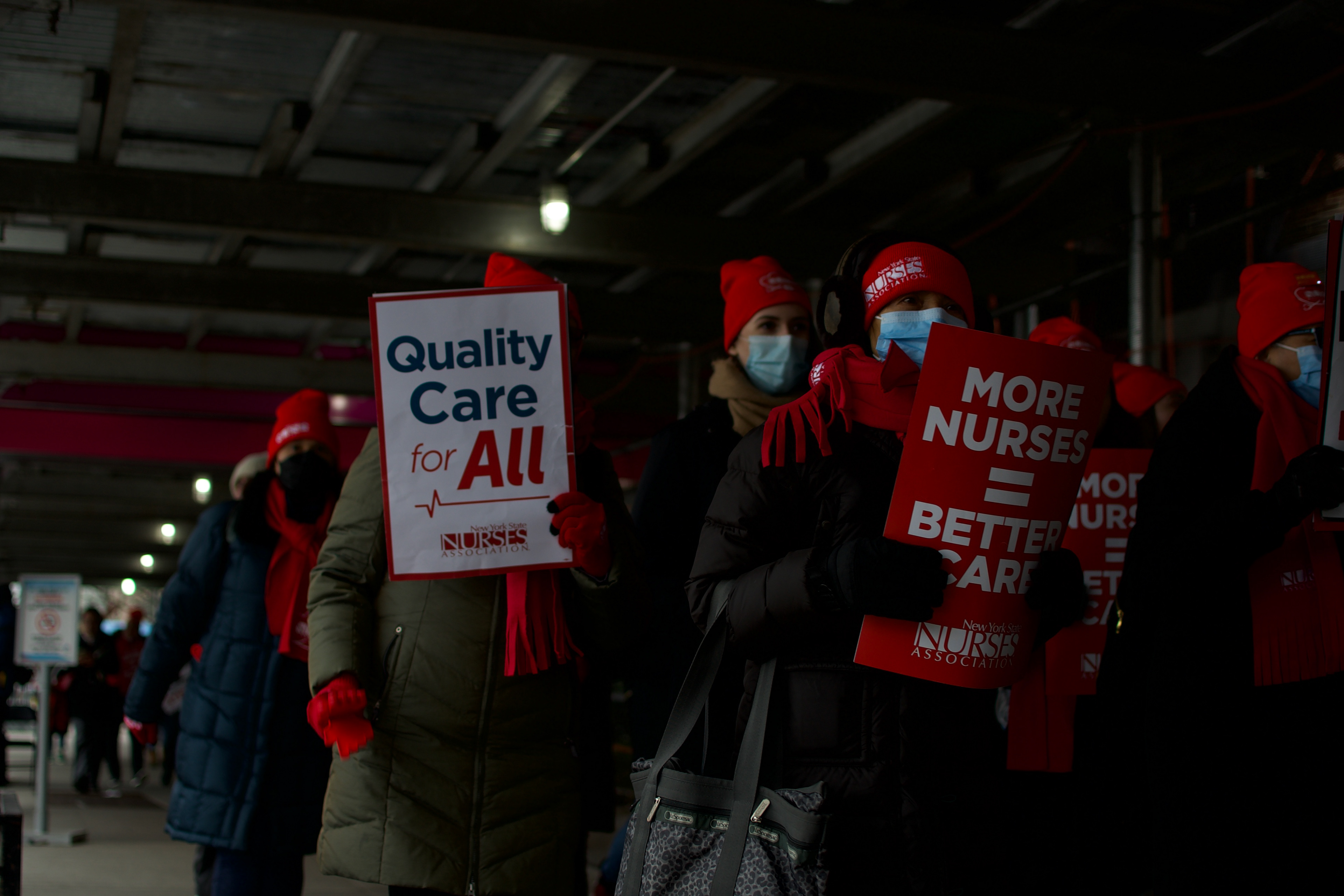 Mount Sinai Nurses Strike, Manhattan (2023)
