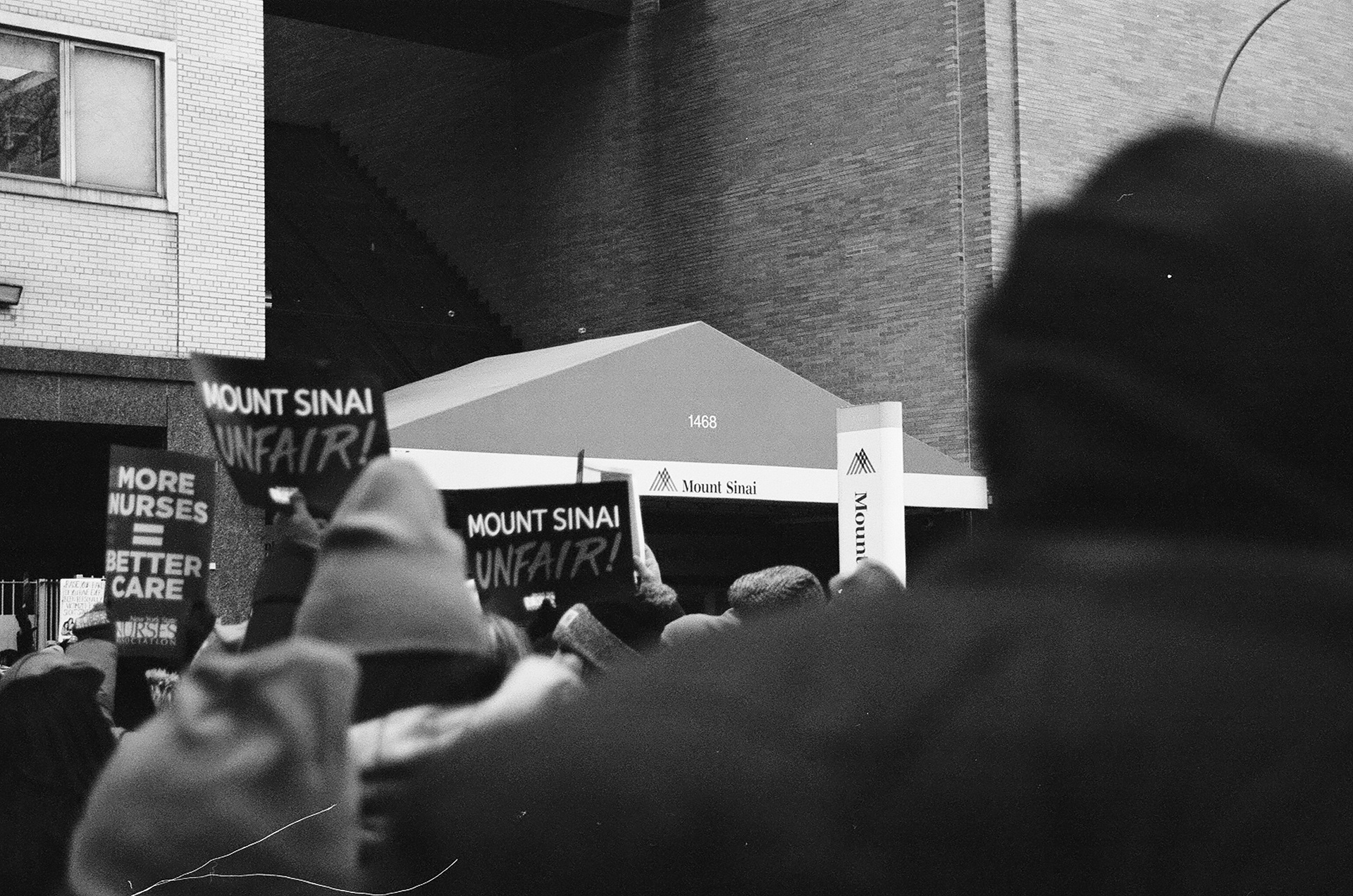 Mount Sinai Nurses Strike, Manhattan (2023)