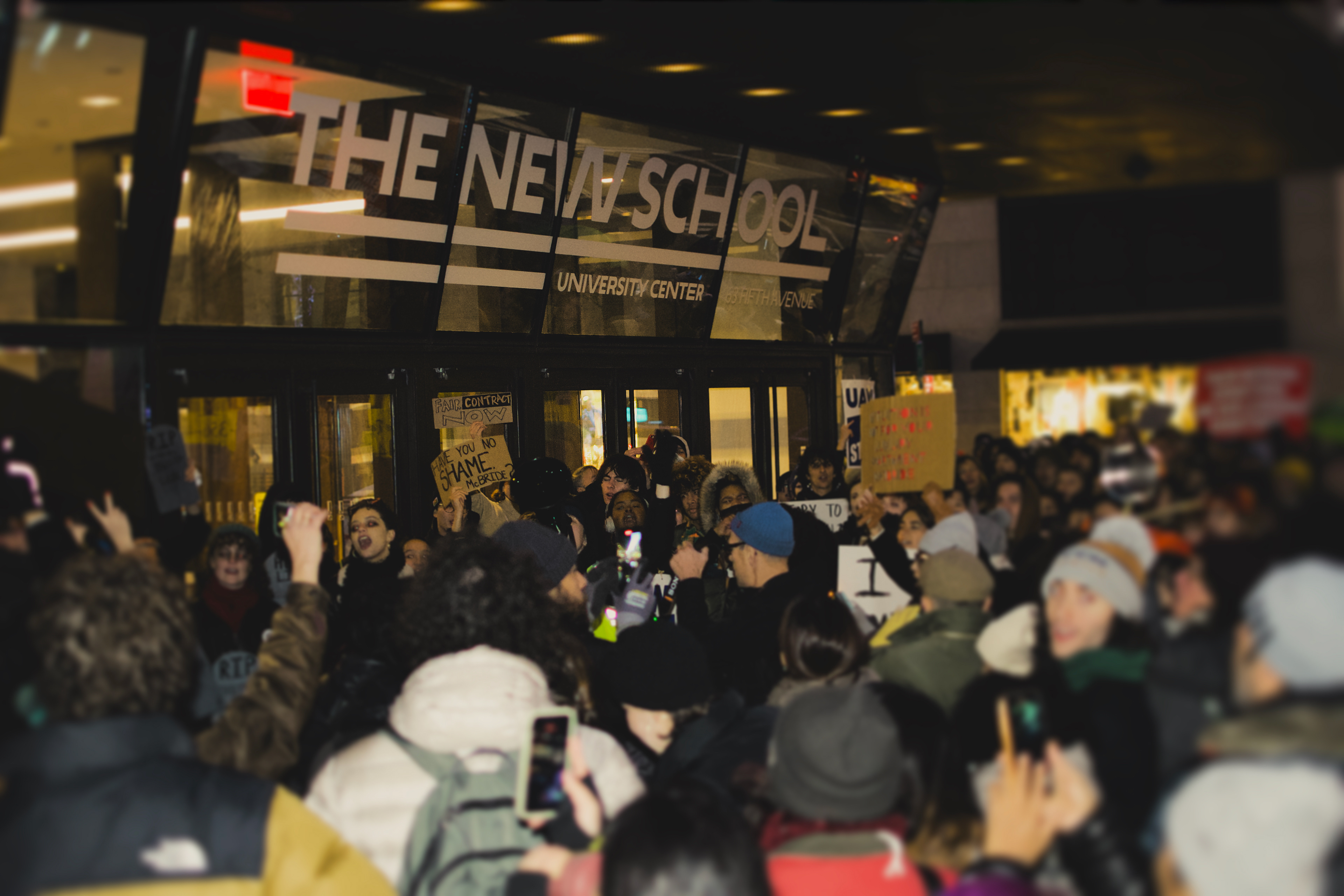 Part-Time Faculty Strike at the New School (2023)