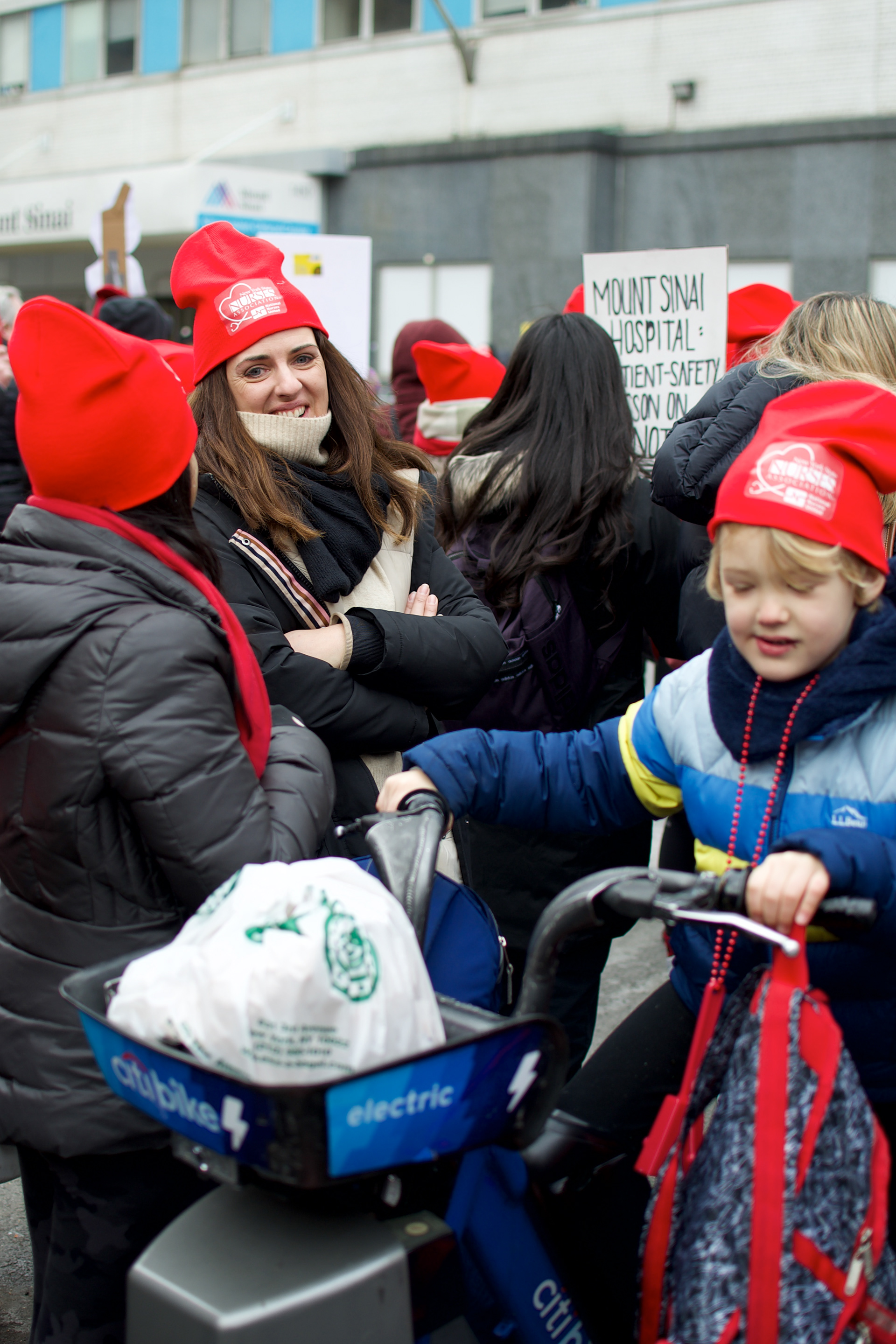 Mount Sinai Nurses Strike, Manhattan (2023)