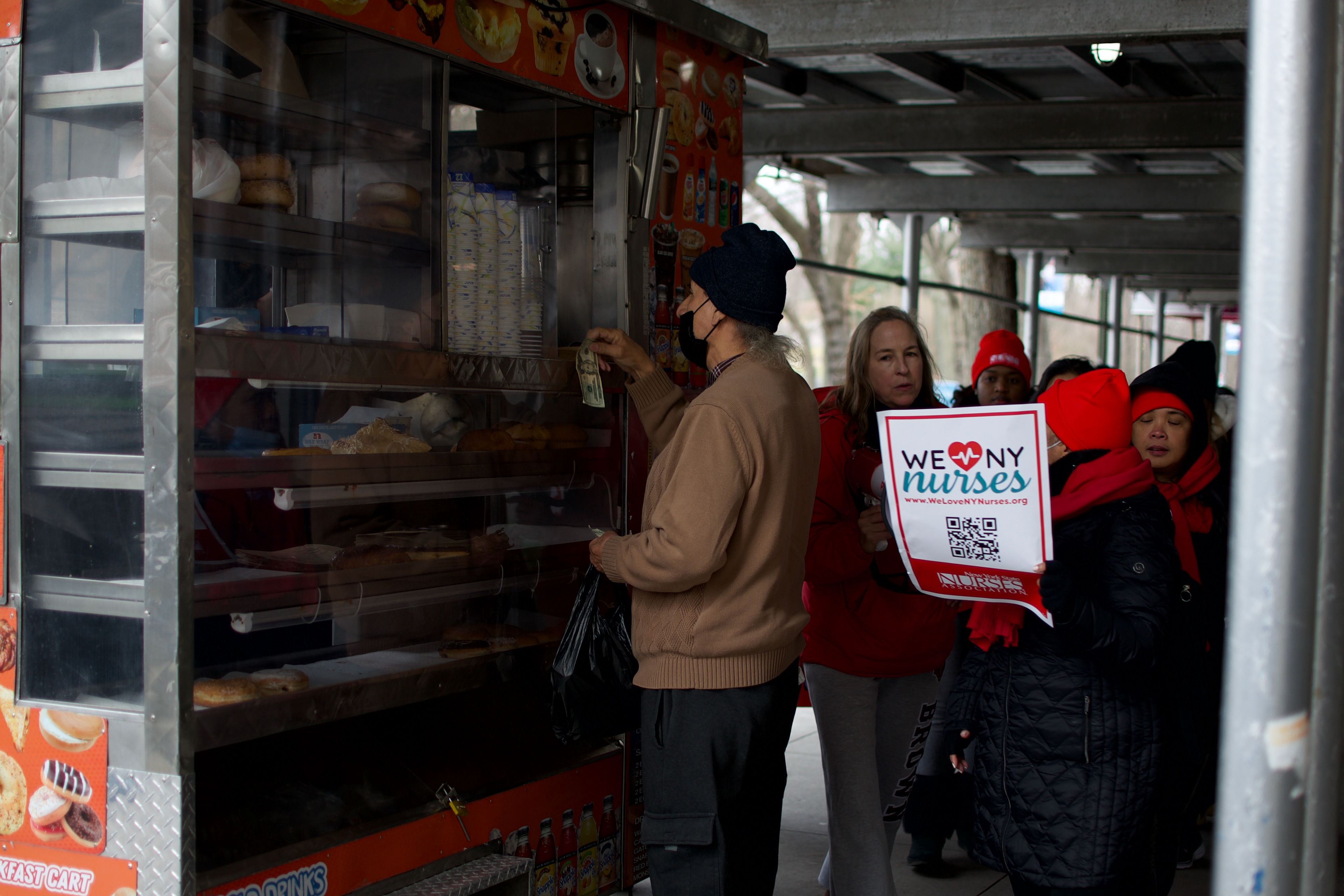 Mount Sinai Nurses Strike, Manhattan (2023)