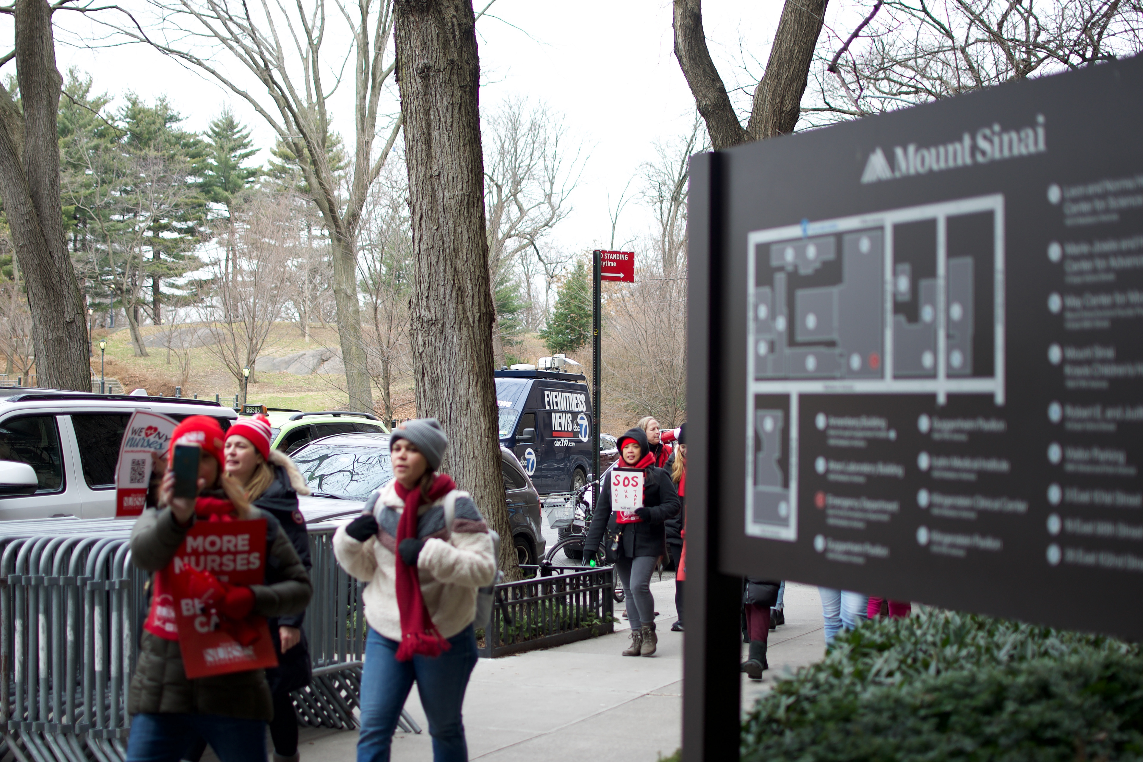 Mount Sinai Nurses Strike, Manhattan (2023)