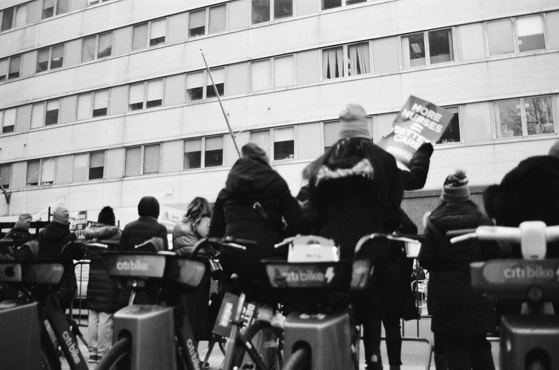 Mount Sinai Nurses Strike, Manhattan (2023)