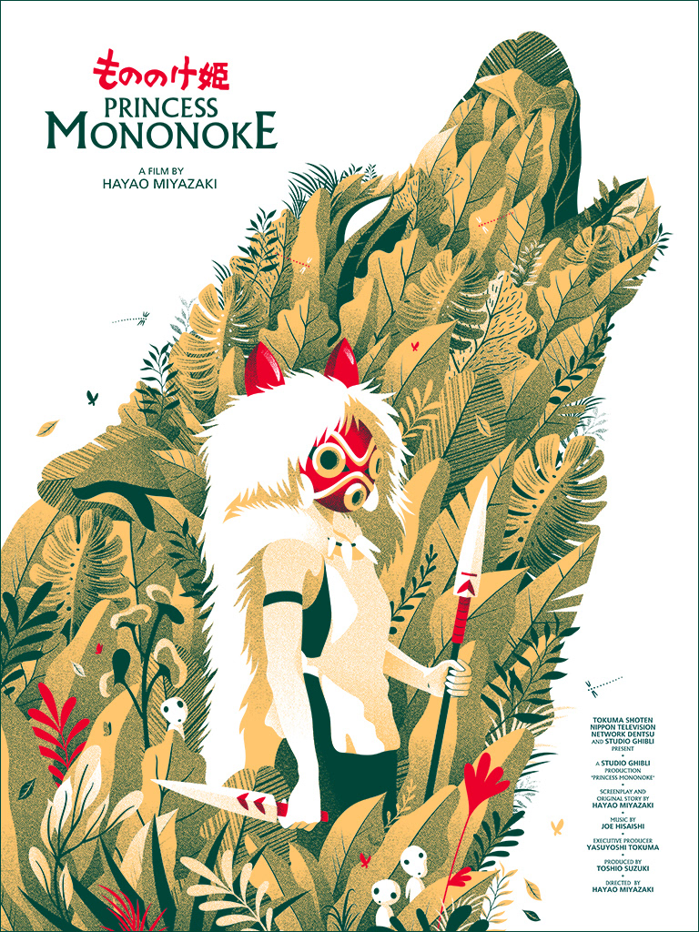 princess mononoke print