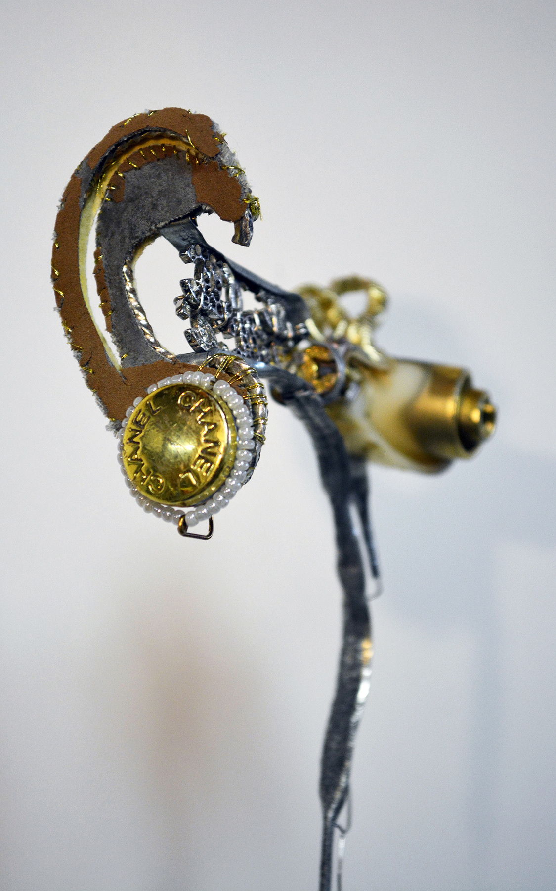 Coco Chanel Button Earring