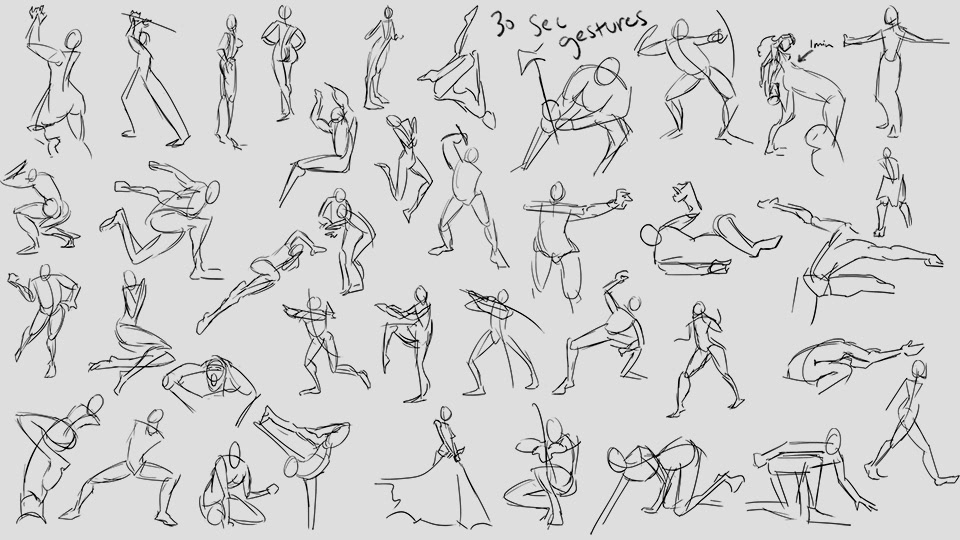 30-Second Gesture Warm-Ups