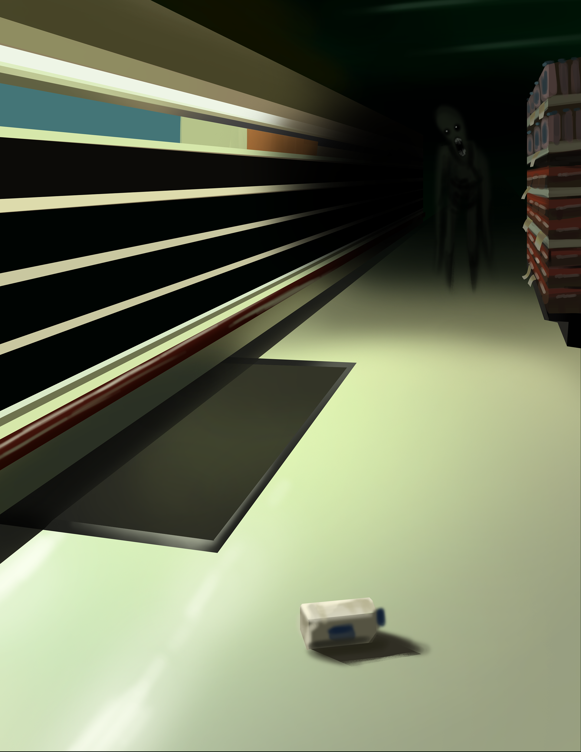 30-Minute 1-Point Perspective Photo Study Warm-Up
