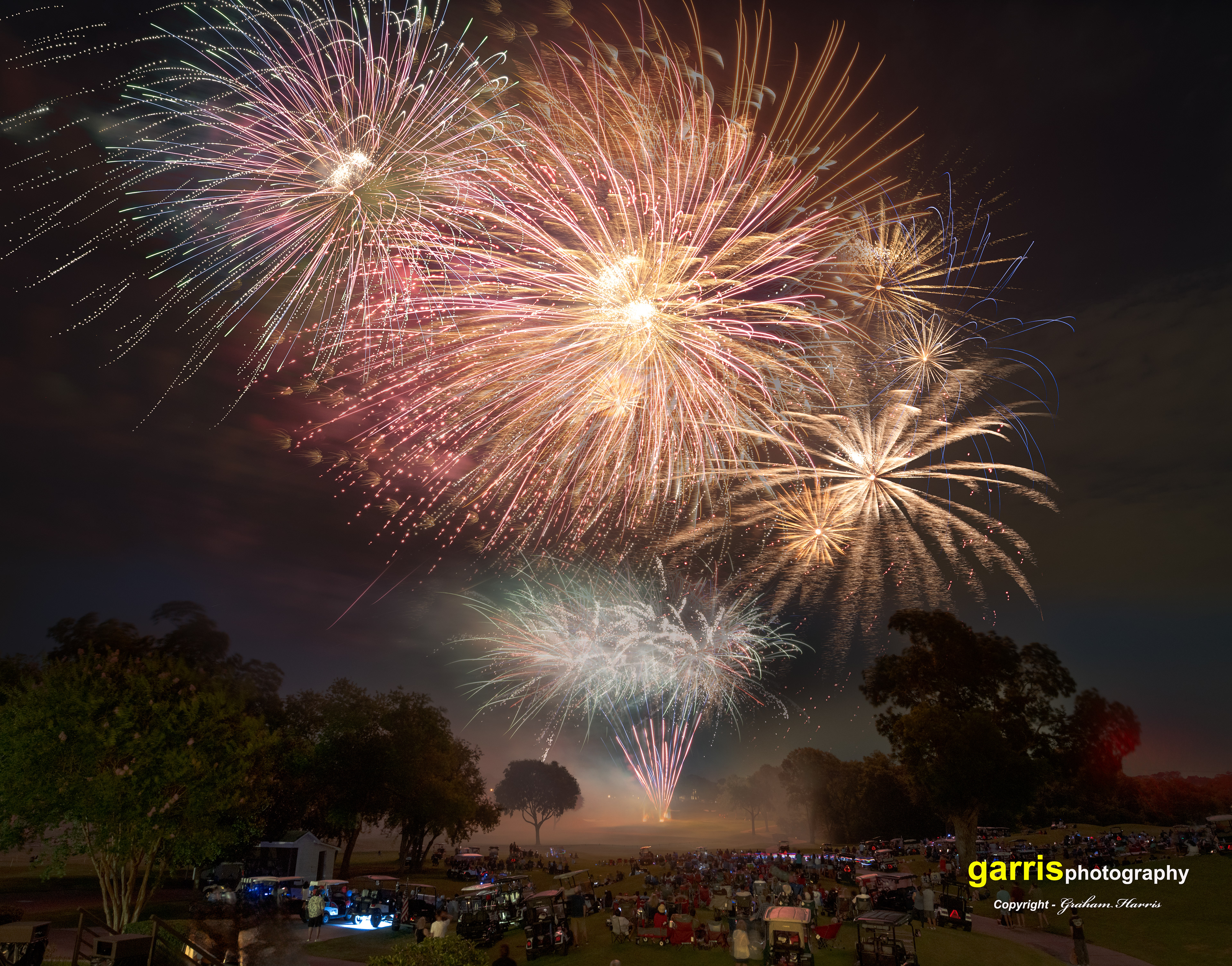 Bentwater, Texas - 4th July Fireworks