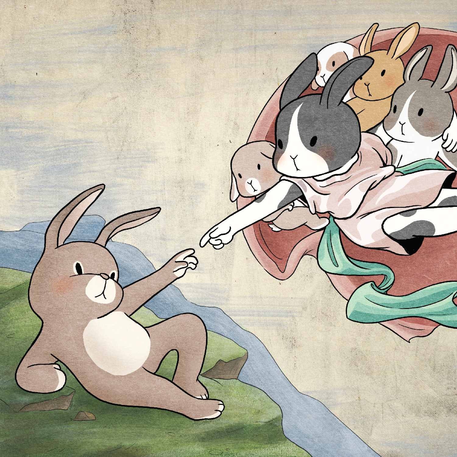 The Creation of Adam - Michelangelo