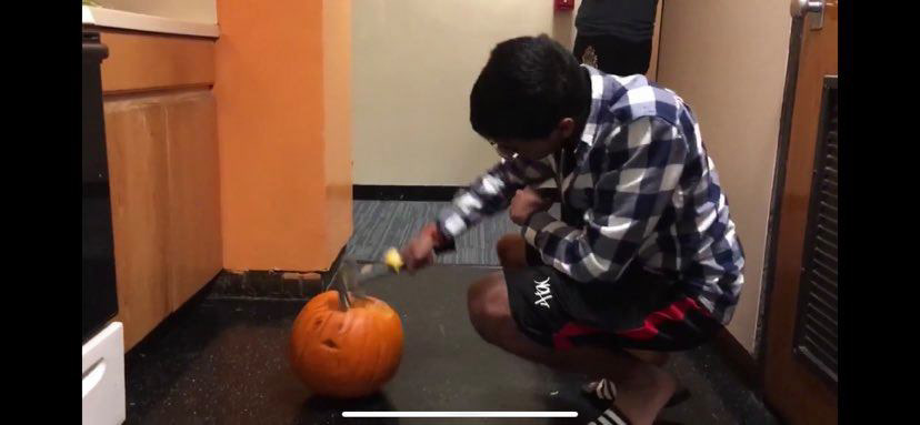 There's more than one way to carve a pumpkin...