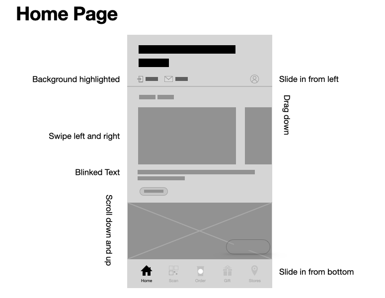 Home page