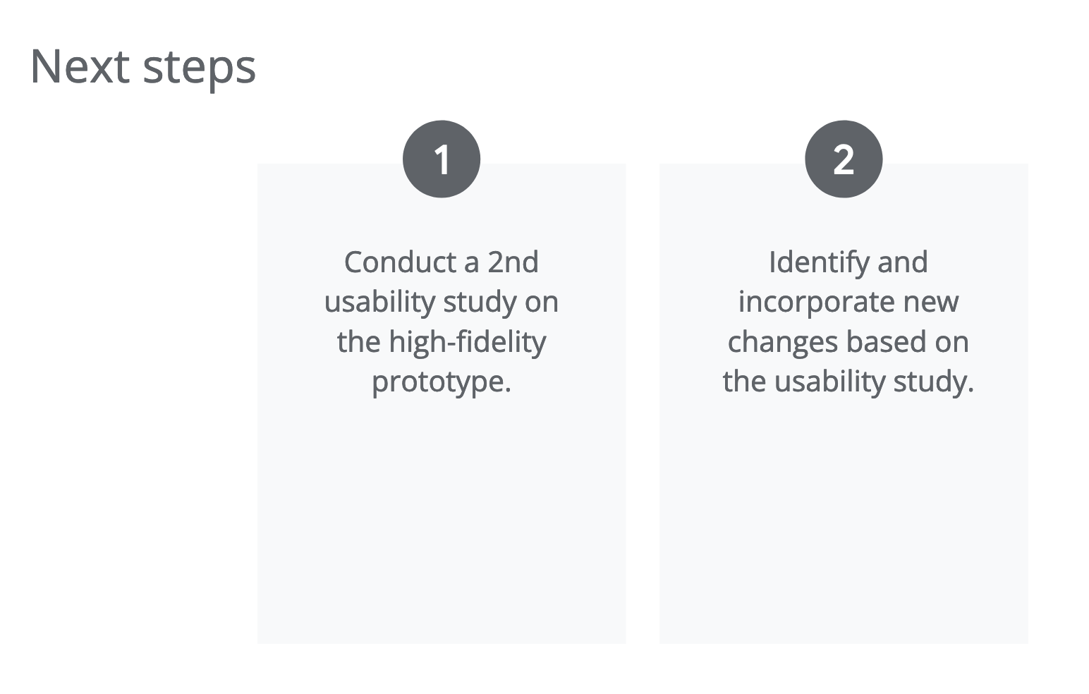 Project-next-steps