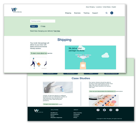 Wingling's product images