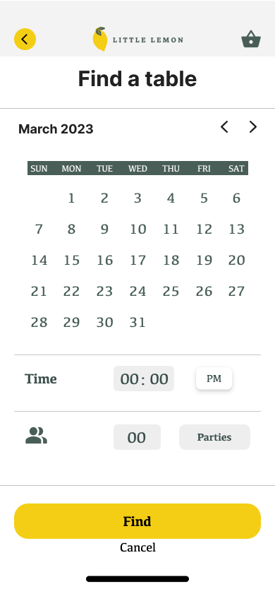 Select a date