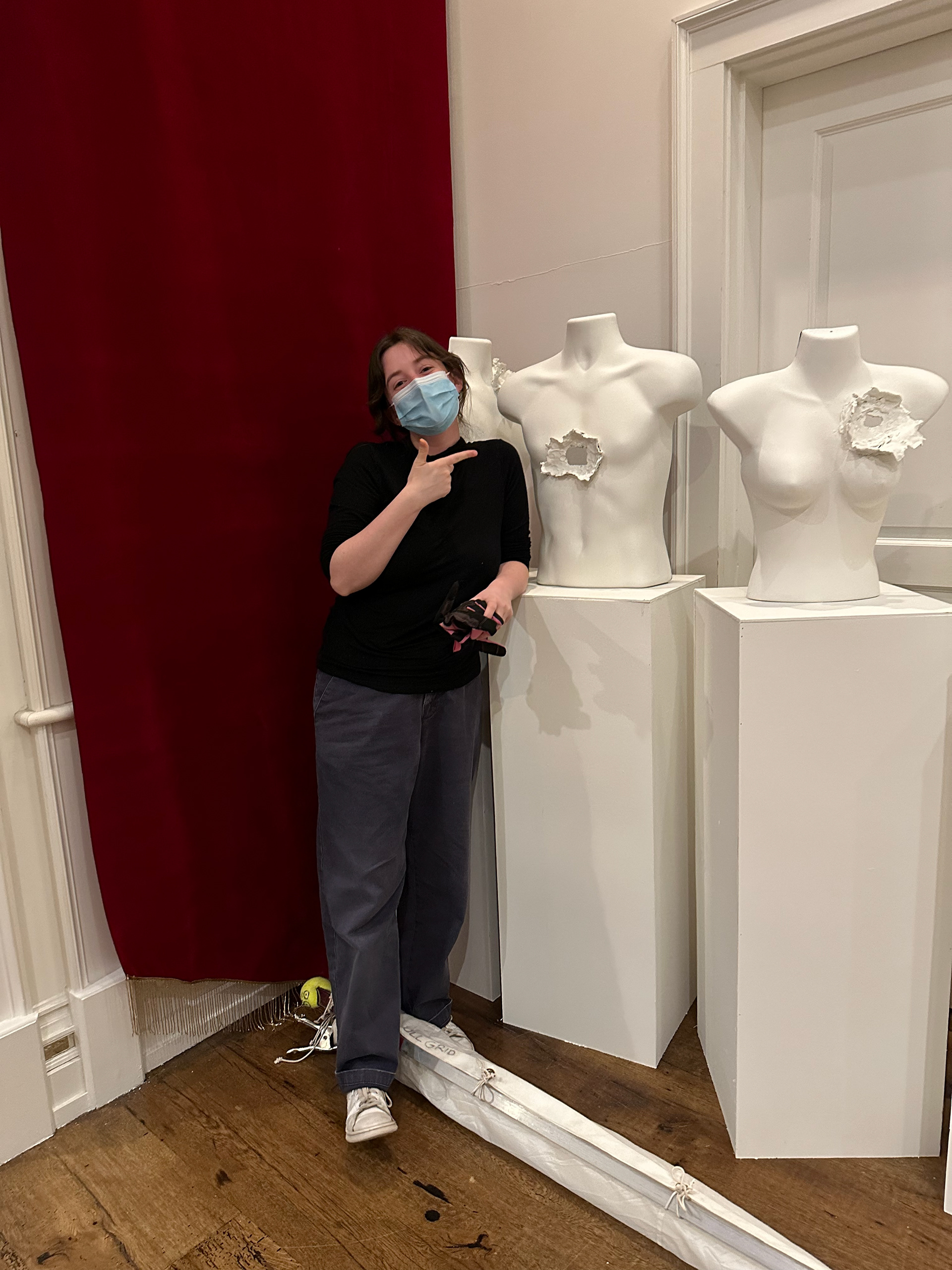 BTS - Ballistic Impact Studies sculpture