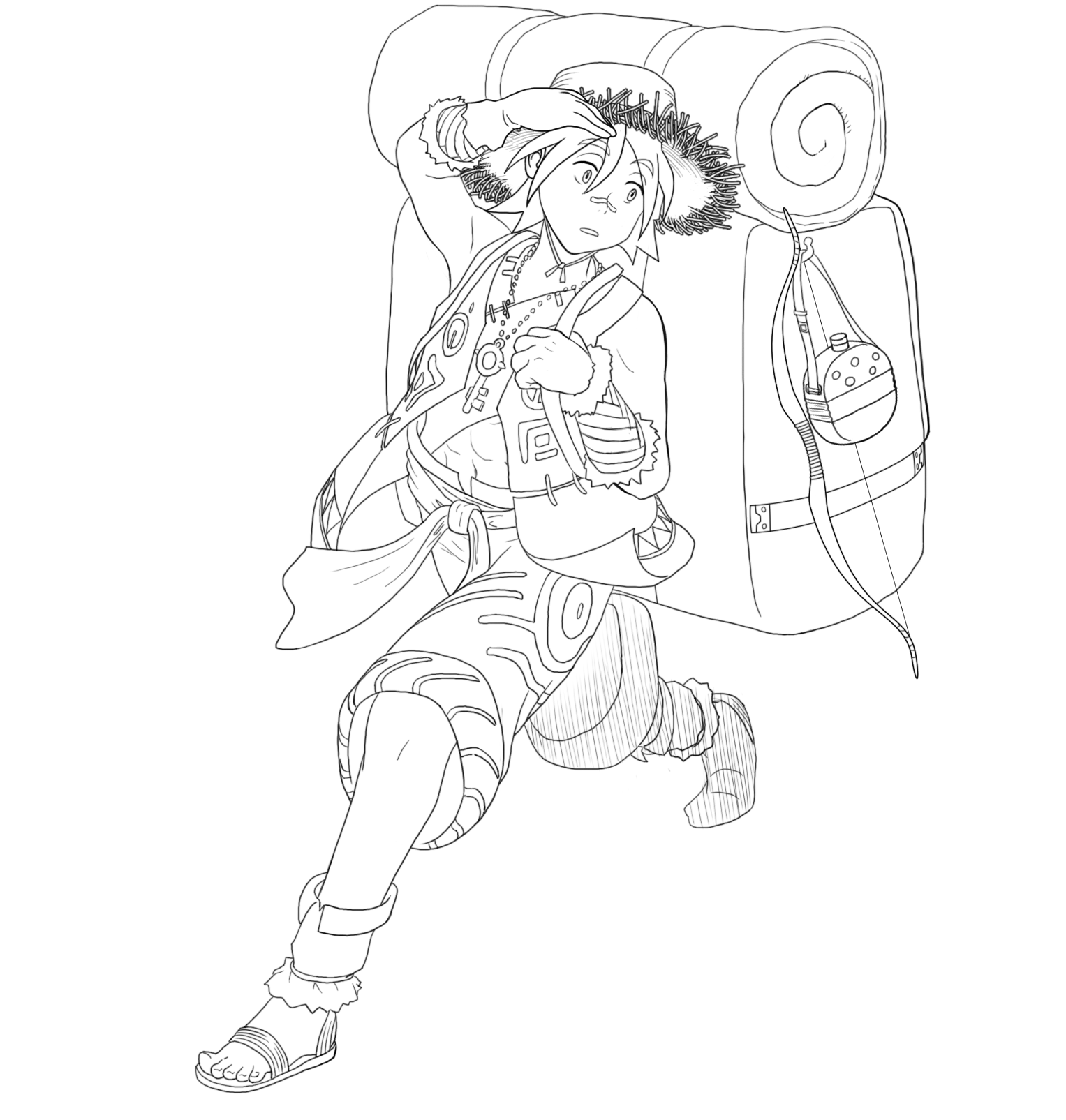 ラフ案_キャラ草案D弱