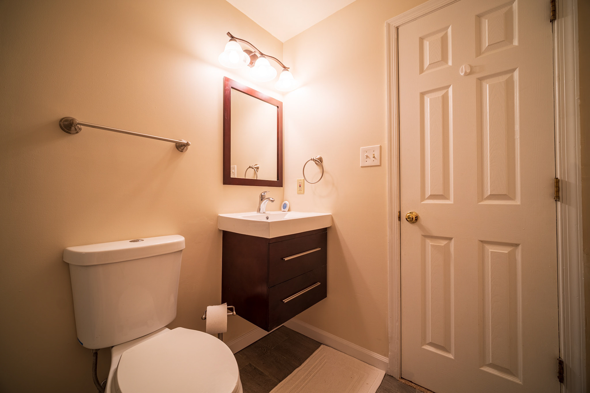 Basement Bathroom. July 23rd, 2021. Shot with Sony a6600 w/ Laowa 9mm f2.8 Zero-D Lens. 5 Layer HDR Exposure.