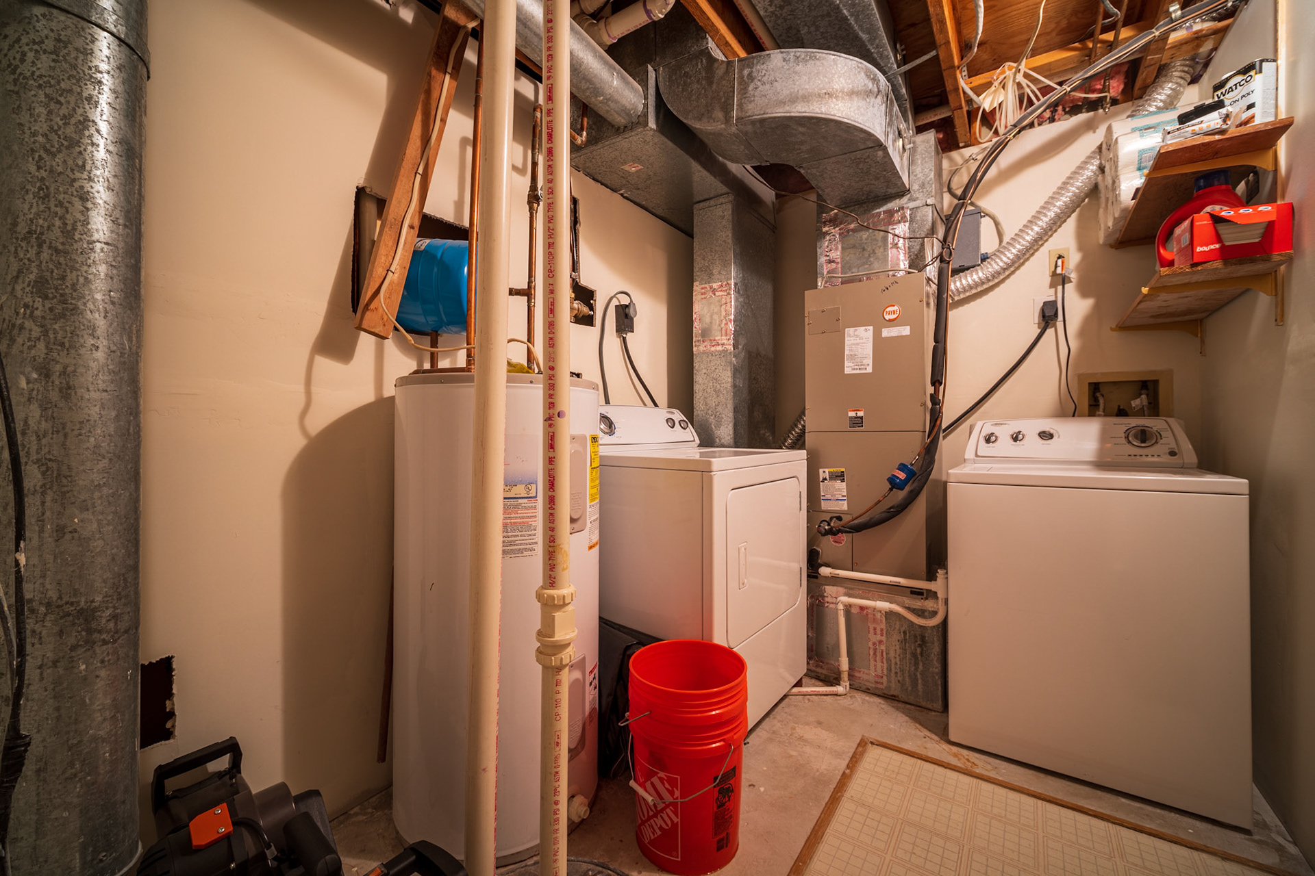 Utility Room. July 23rd, 2021. Shot with Sony a6600 w/ Laowa 9mm f2.8 Zero-D Lens. 5 Layer HDR Exposure.