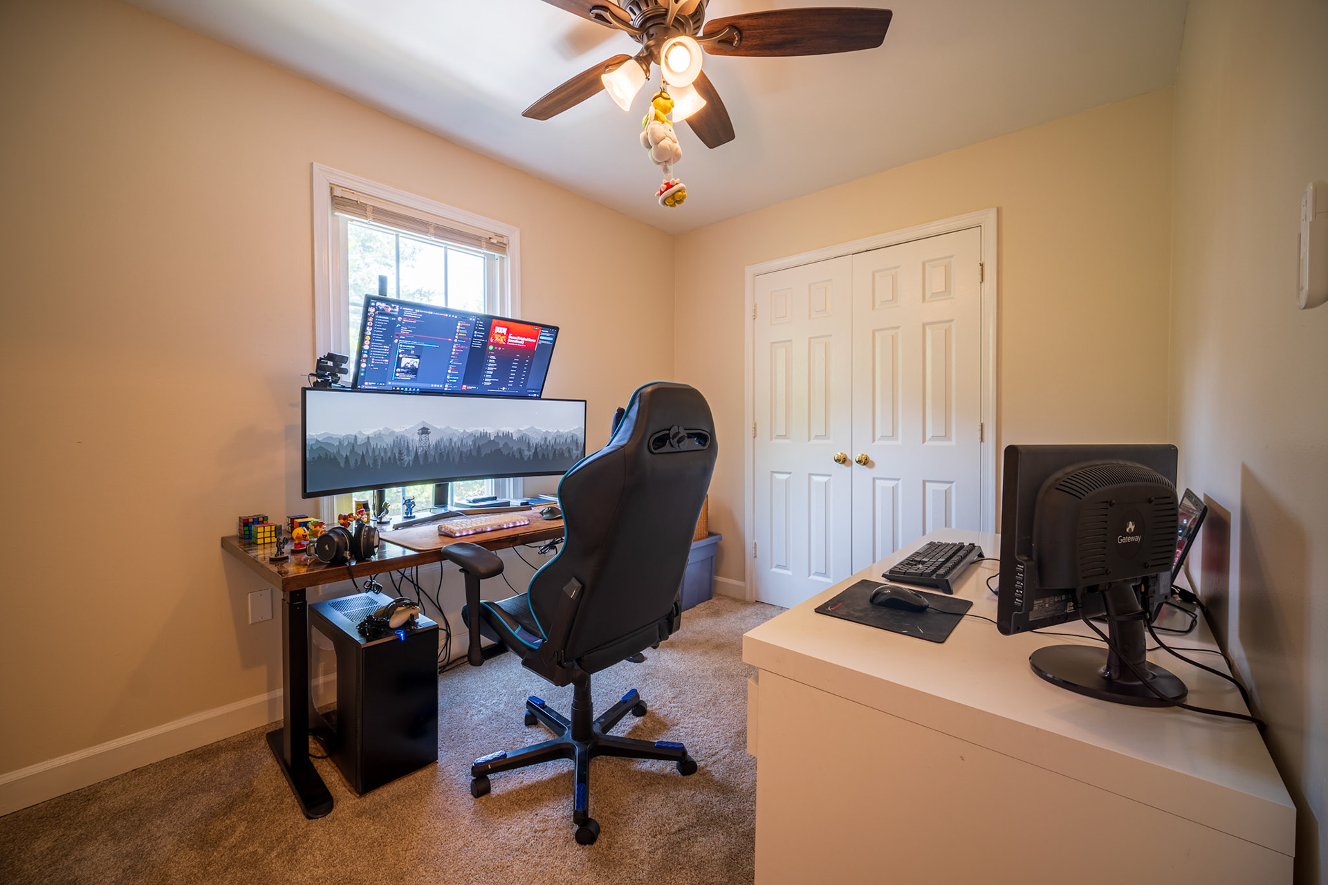 Office/Bedroom. July 23rd, 2021. Shot with Sony a6600 w/ Laowa 9mm f2.8 Zero-D Lens. 5 Layer HDR Exposure.