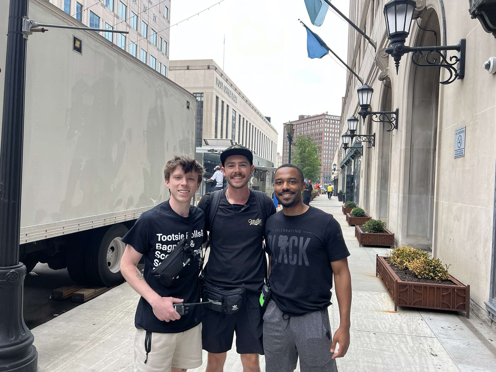 Set PA - Cleveland - Superman 2025, James Gunn