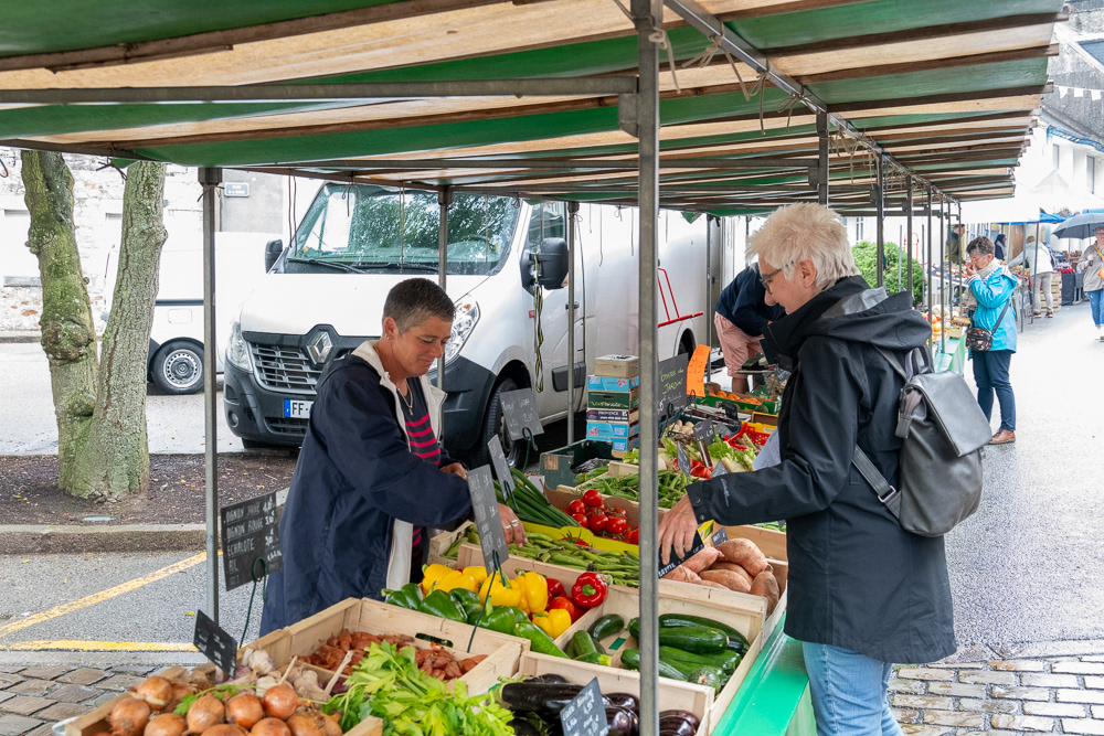 Markt in Bricquebec