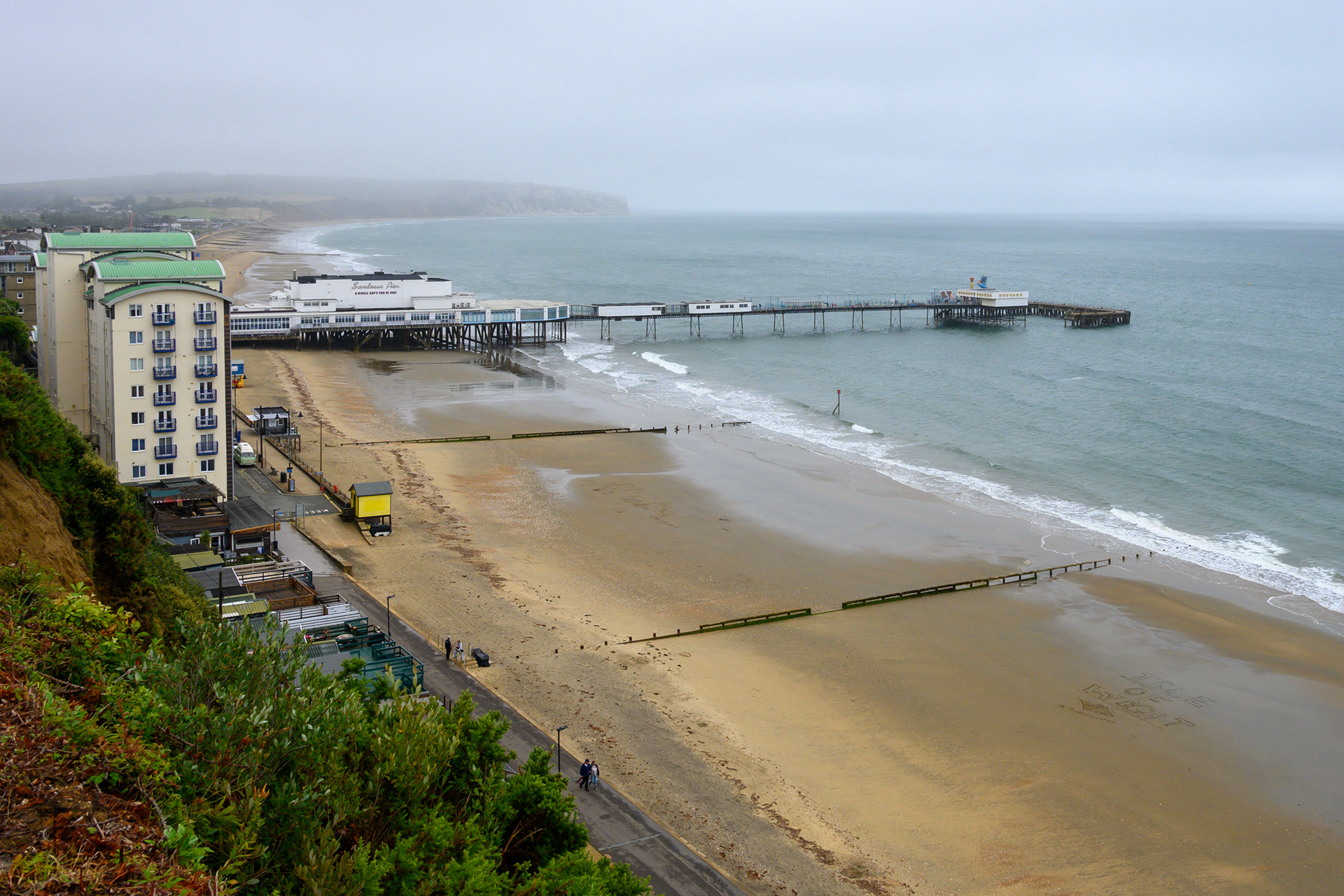 Seebrücke in Sandown