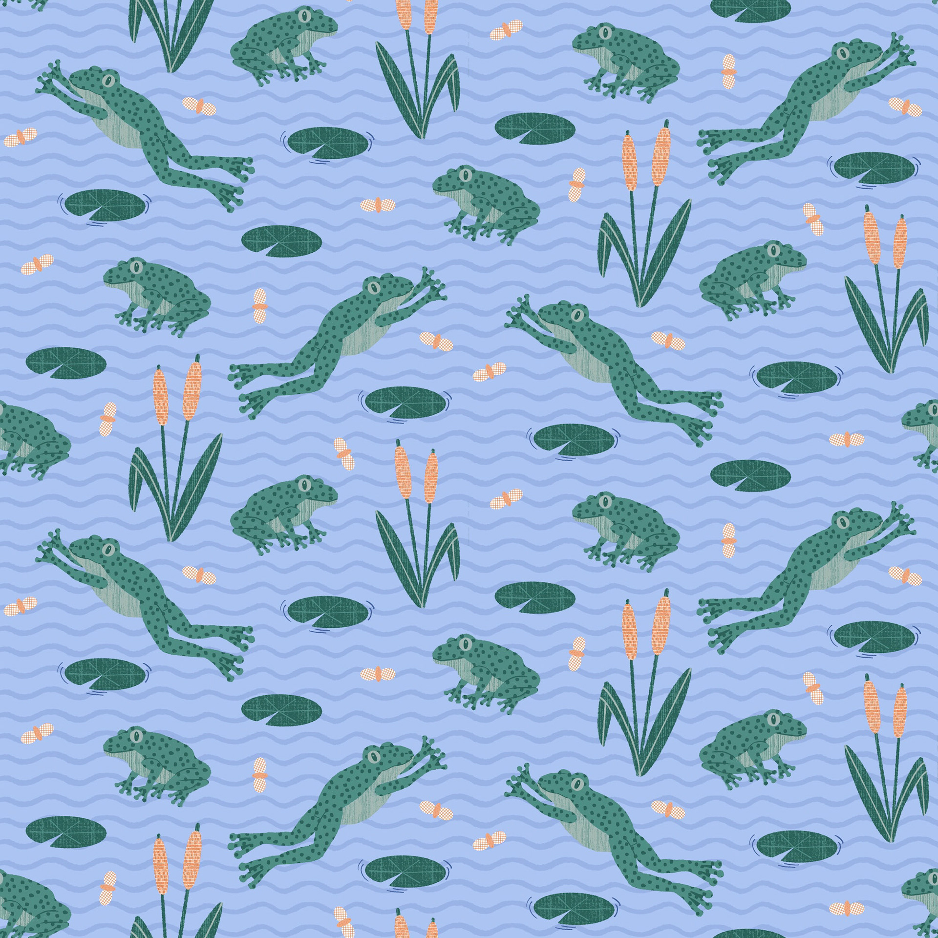 Frogger Pattern