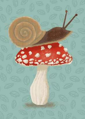 Snail On Shroom