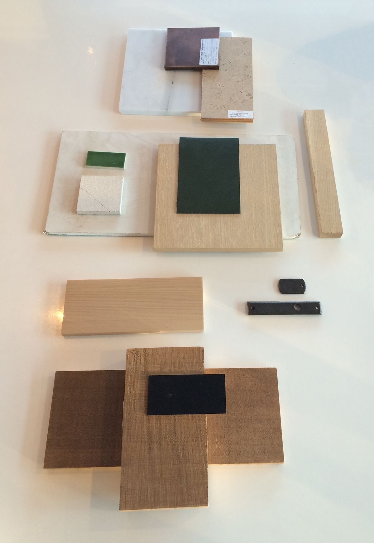 Material palette