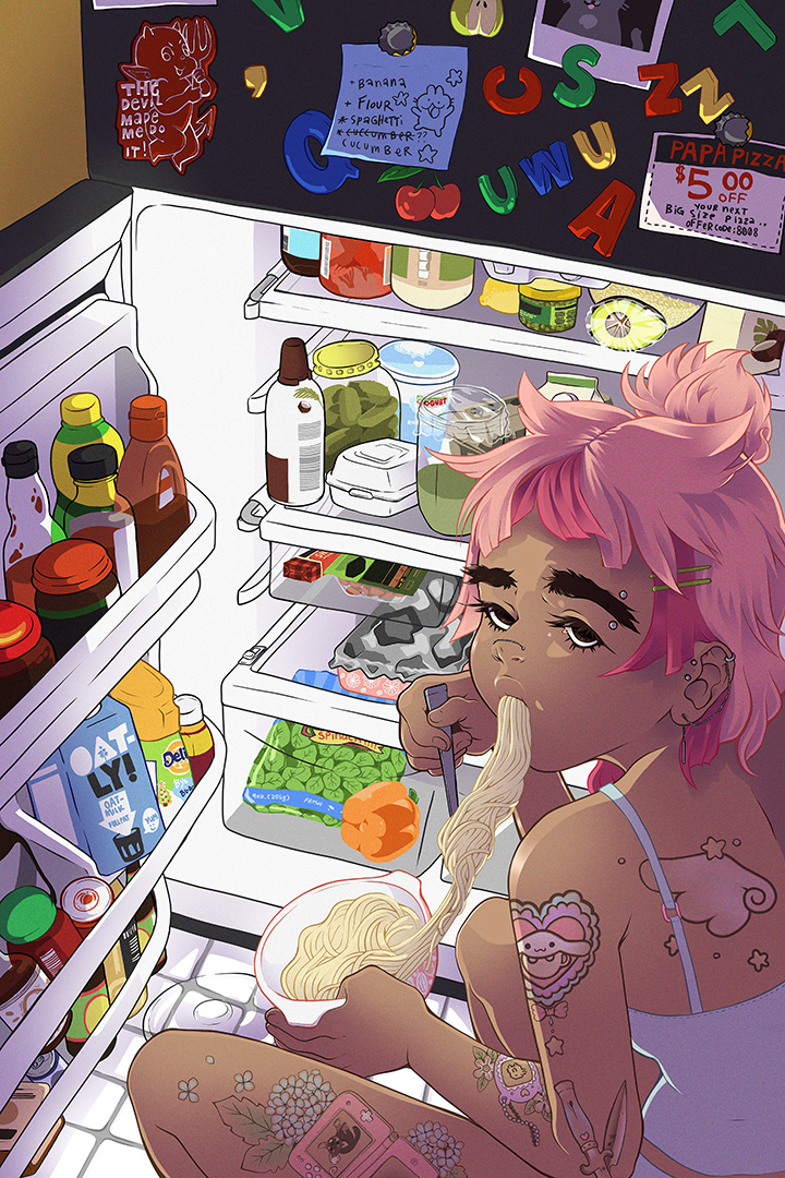 "Fork or Hand", Digital