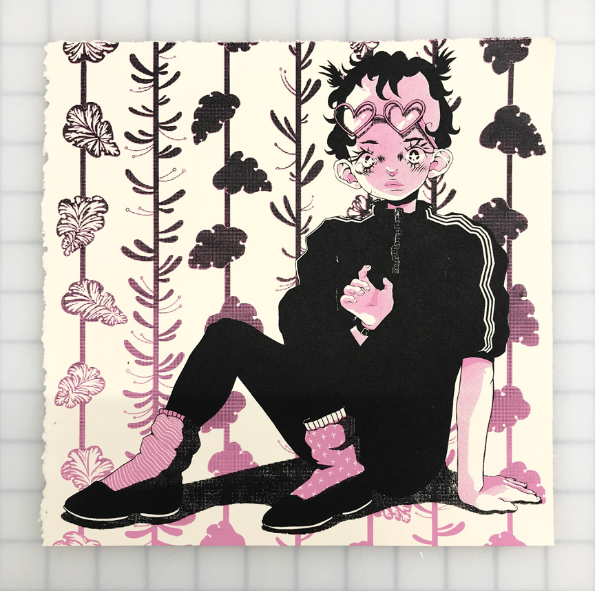 "More", Screenprint, 2020