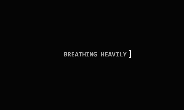 Example of kinetic subtitles