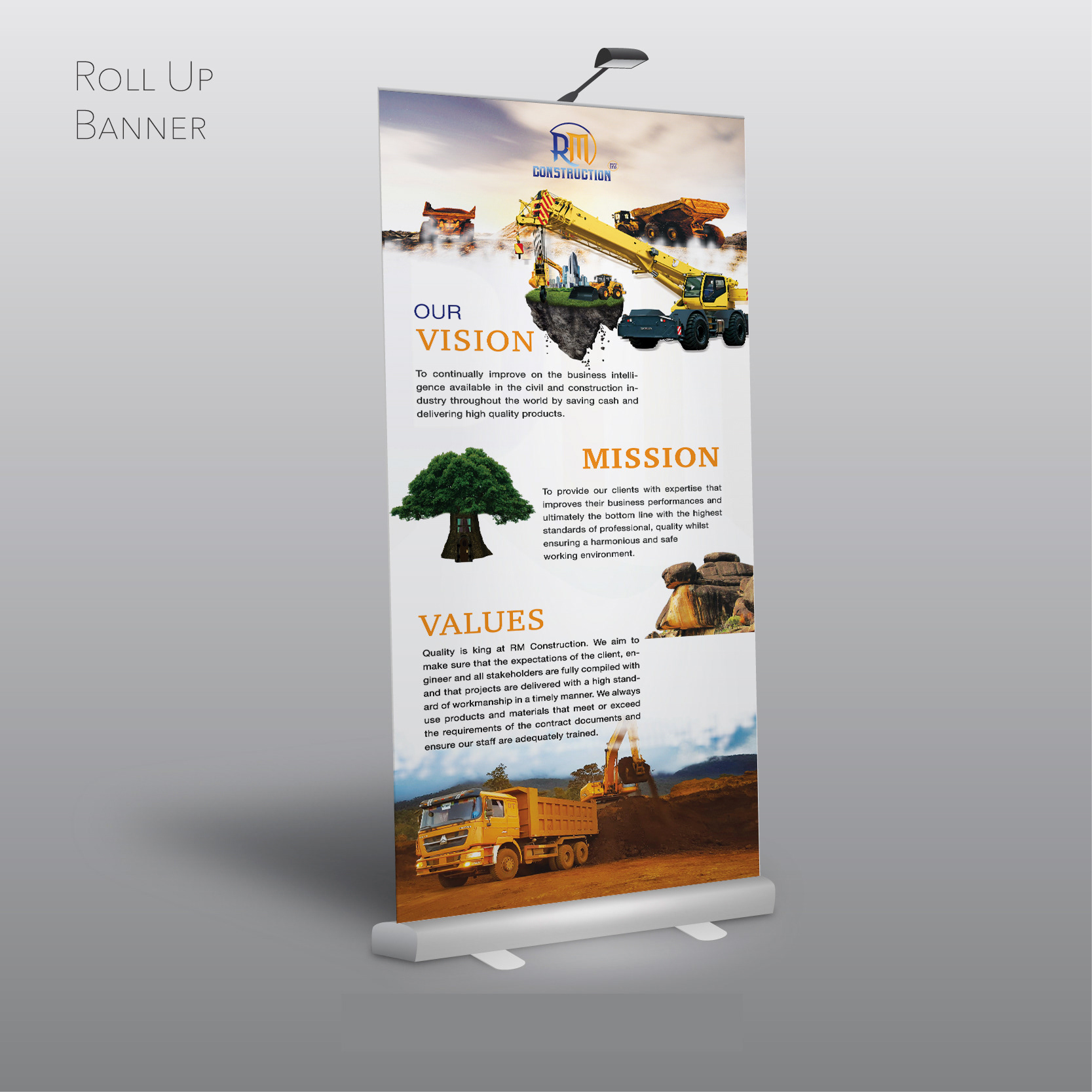 RollUp Banner