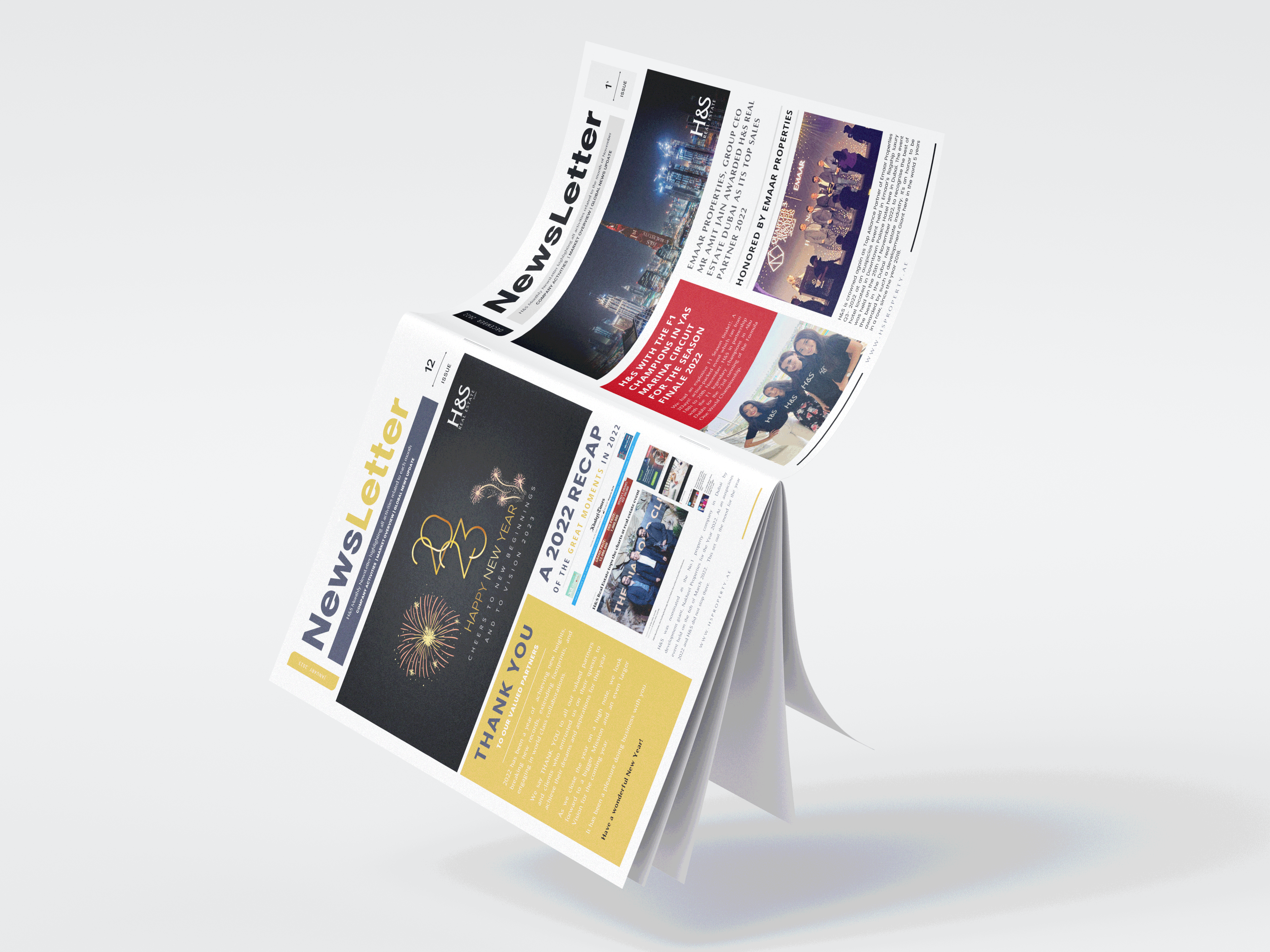 Newsletter magazines