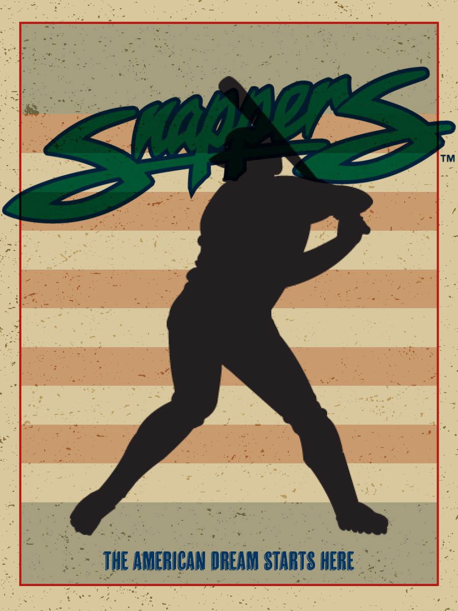Proposed baseball card - front