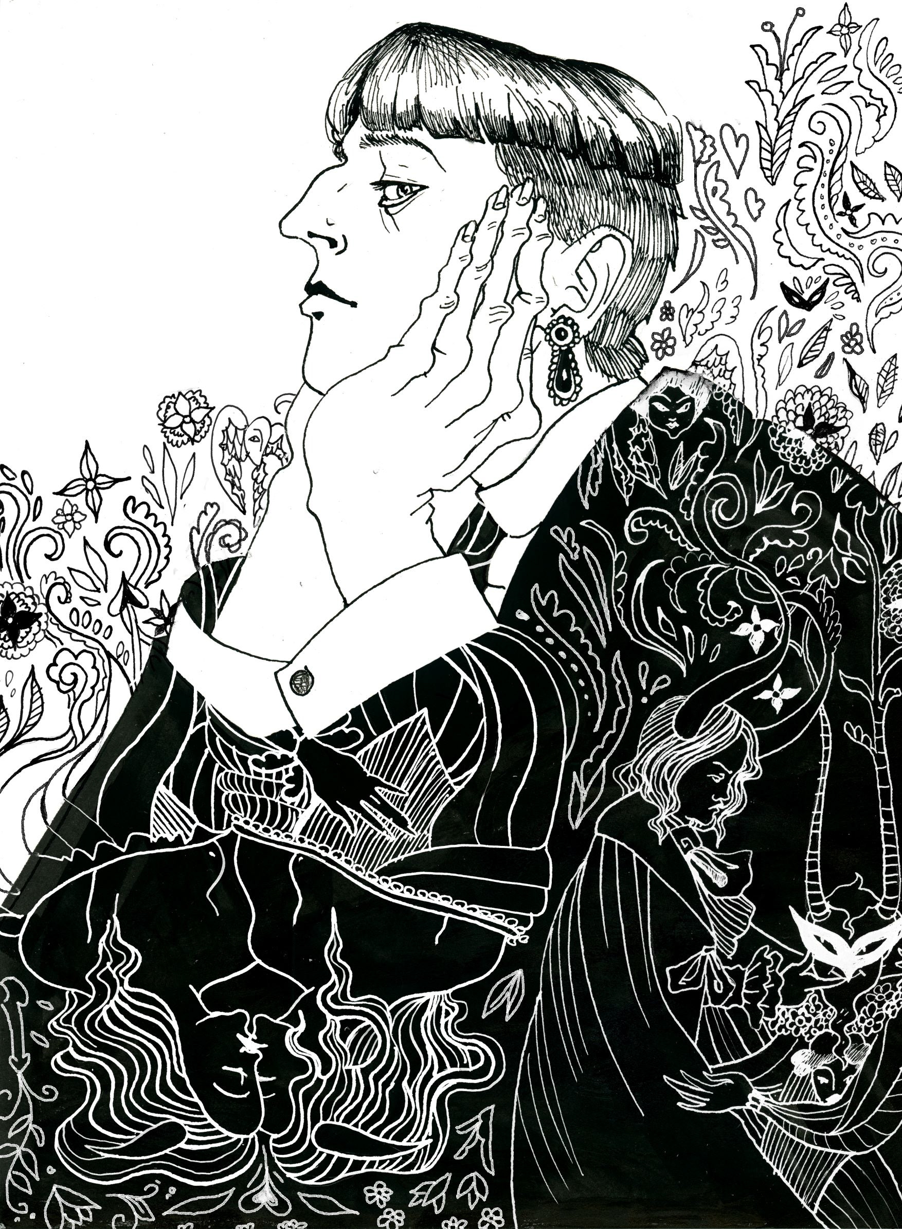 Portrait of Aubrey Beardsley