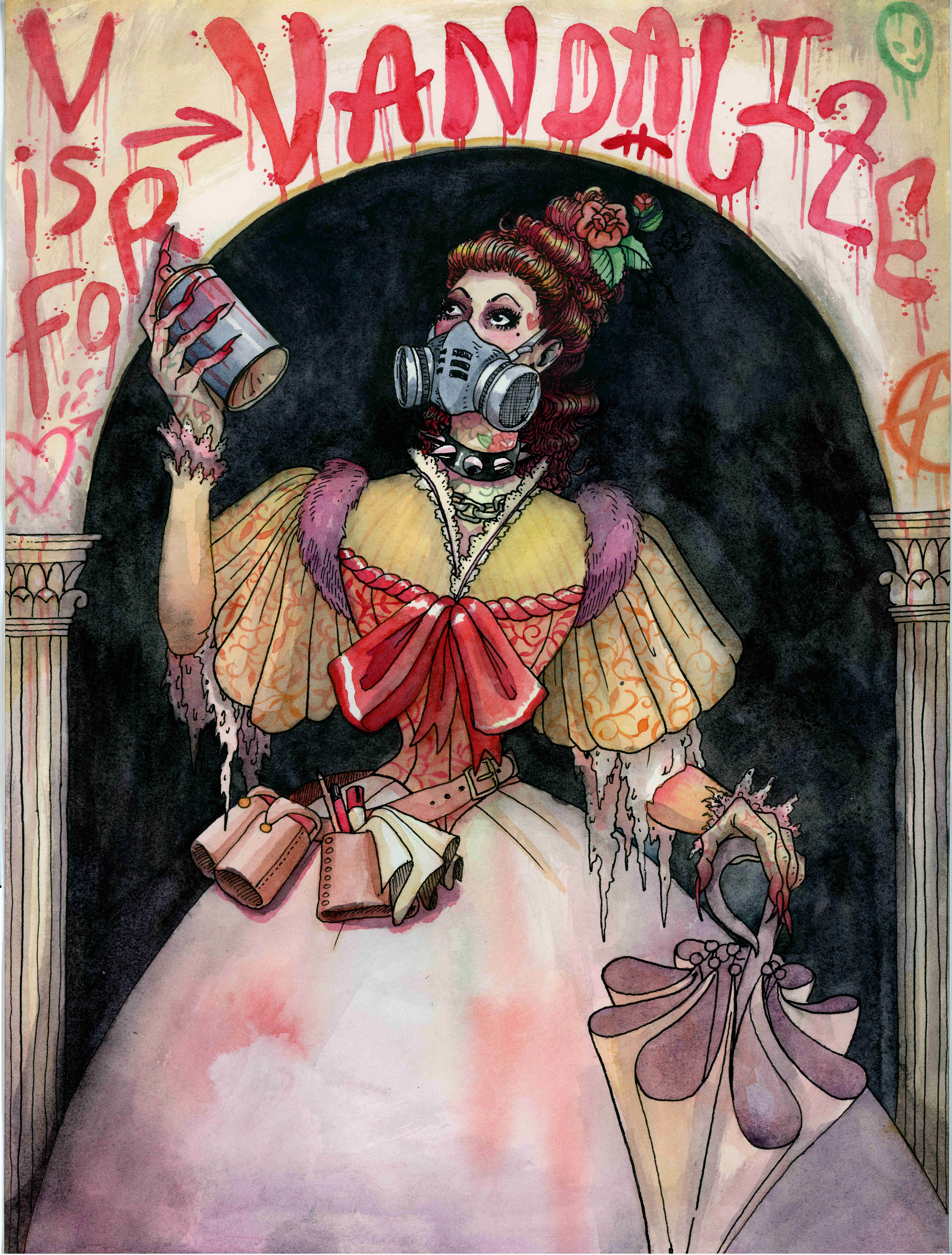 Promo Art: V is for Vandalize
