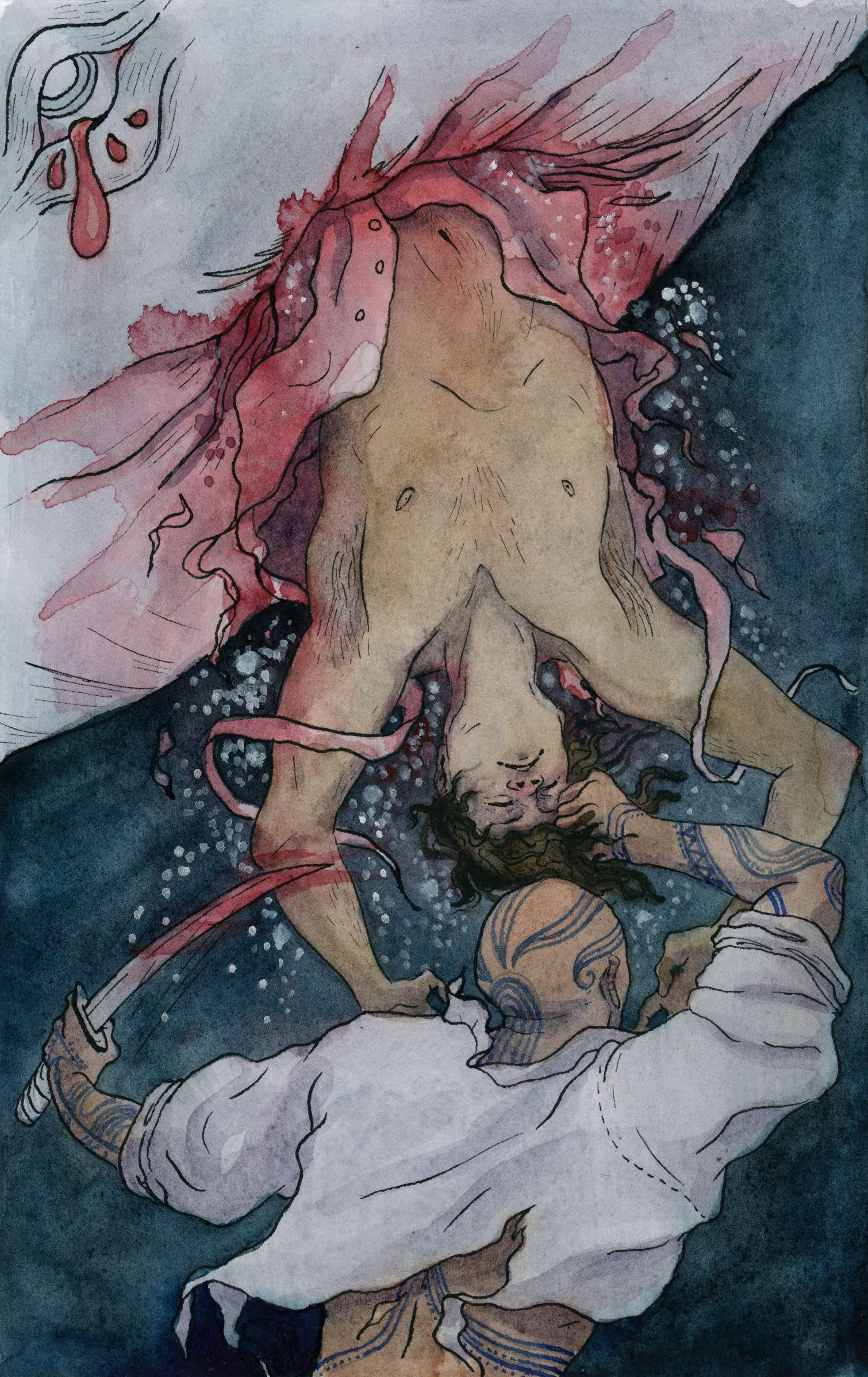 Moby Dick Tarot for Poltergeist Theater Project