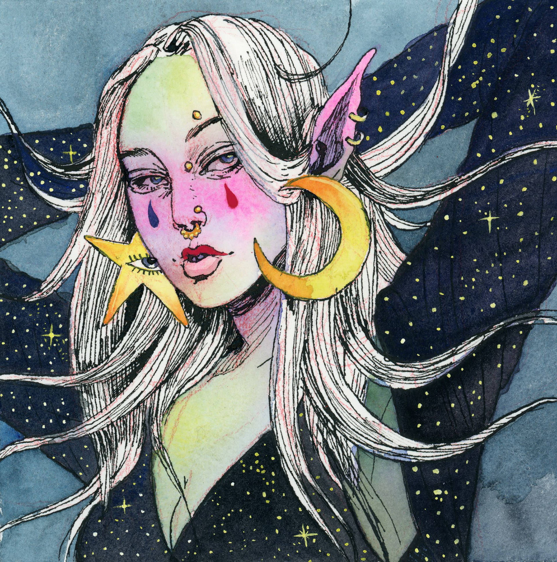 "Stars", created for "Transcendence", a group exhibition curated by Tori Nicole