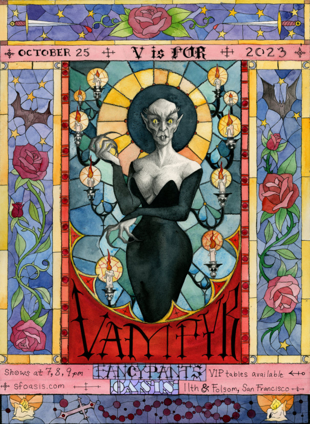 Promo Art: V is for Vampyr