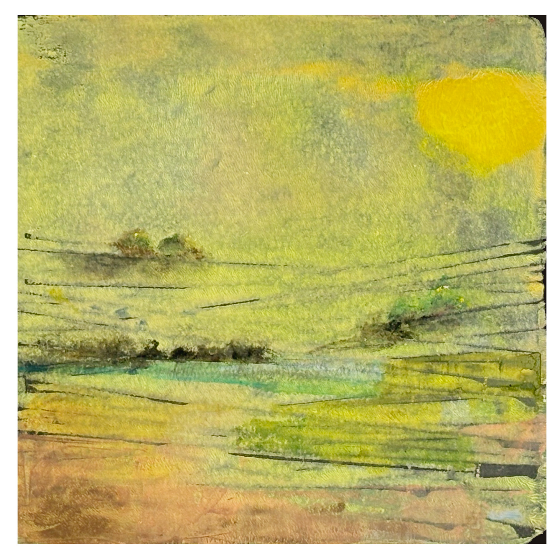 Hillside | 6 x6 Panel