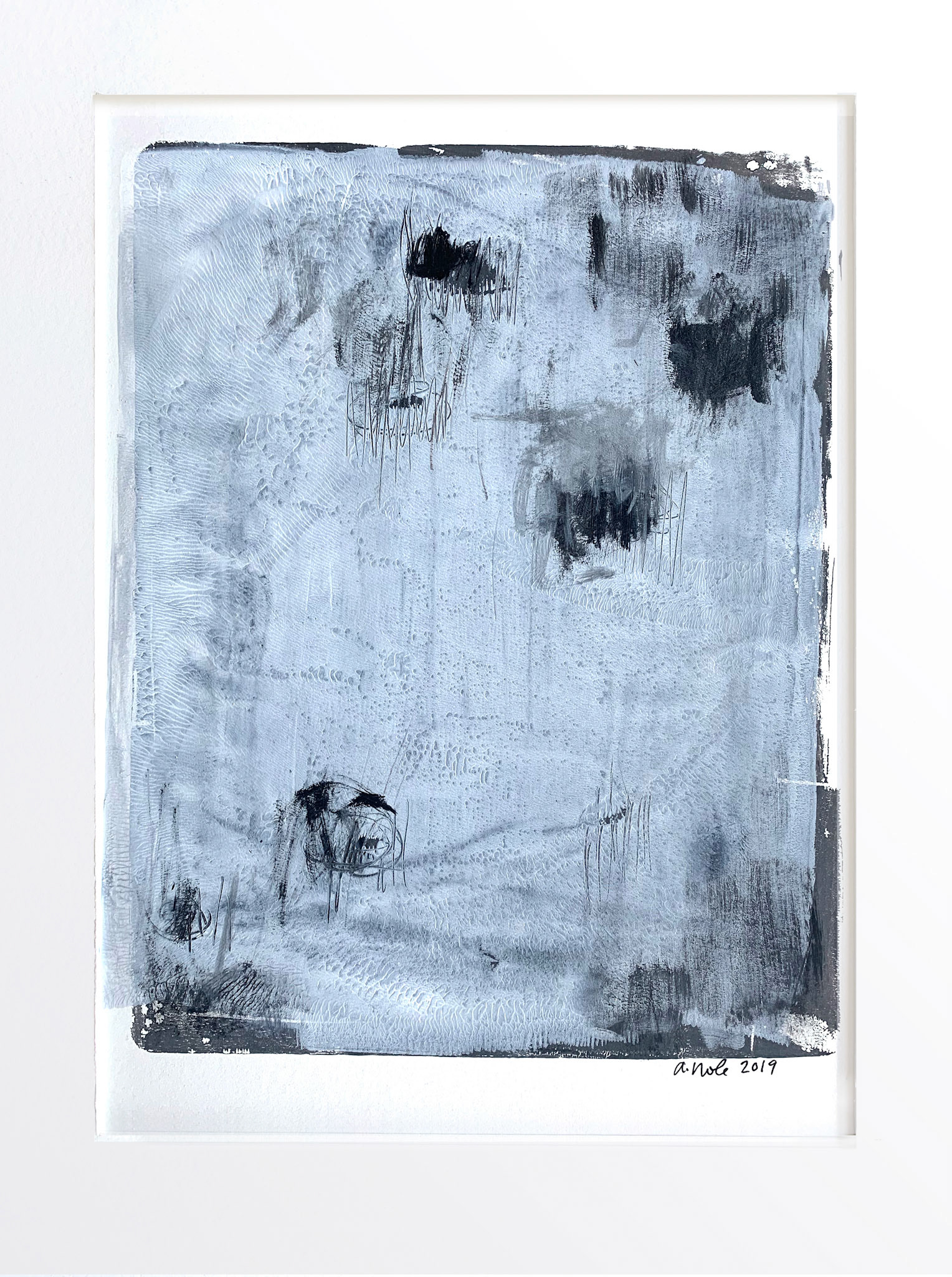 Spot Fog | Framed Size 18 x 24Tan