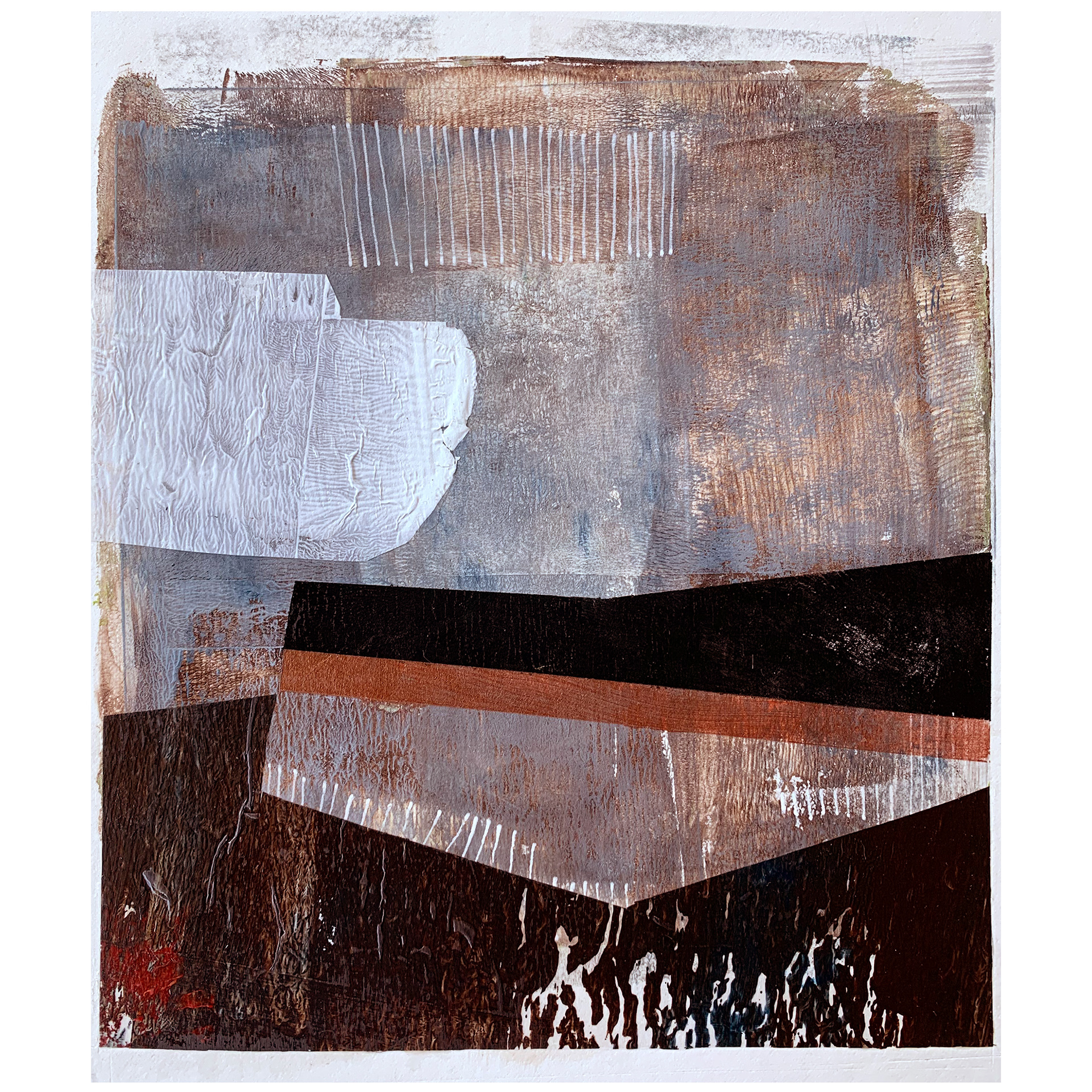 Settlement | Framed Size 12 x 12
